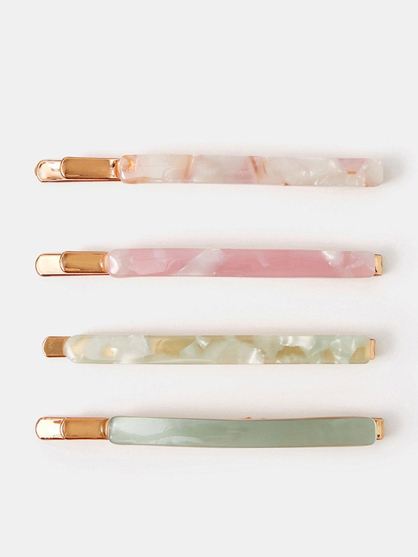 Monsoon Resin Hair Slide Set 4 Pack - Multi