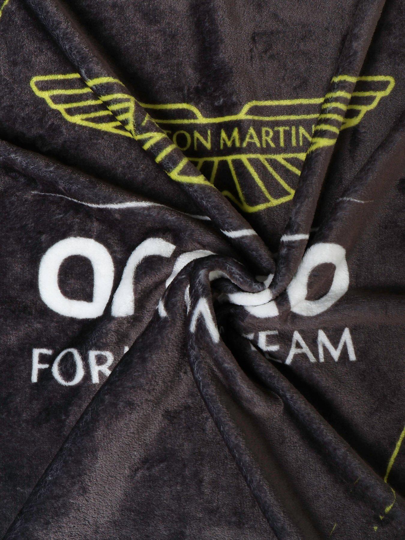 Image 4 of 5 of Aston Martin Flannel Fleece Rotary Blanket