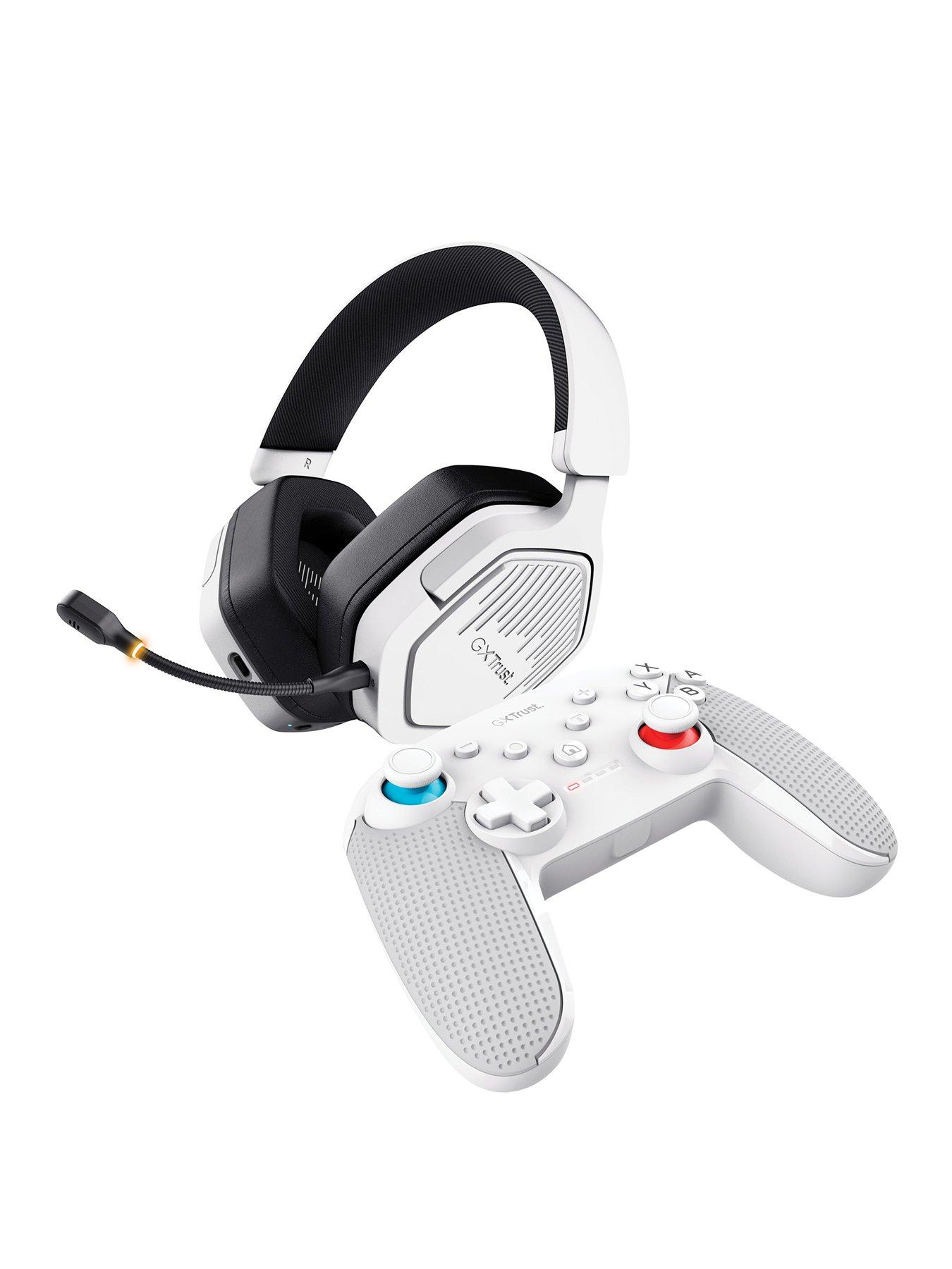 Image 1 of 7 of Trust GXTrust Carus Wireless Headset & Muta Wireless Controller Bundle (Console)