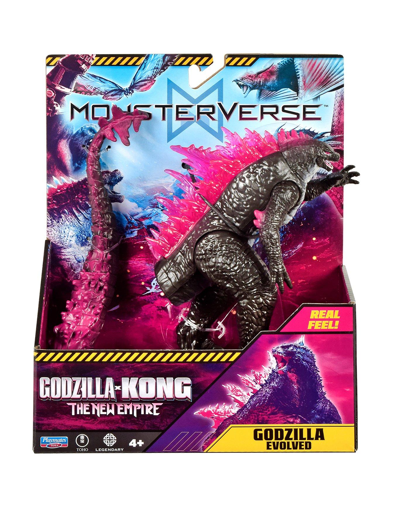 Image 1 of 6 of Monsterverse 6-Inch Real Feel Godzilla Figure
