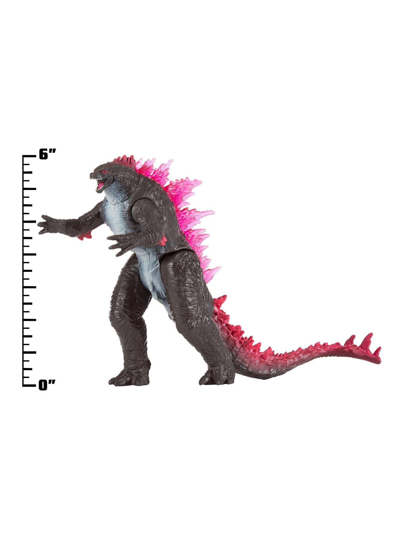 Image 3 of 6 of Monsterverse 6-Inch Real Feel Godzilla Figure