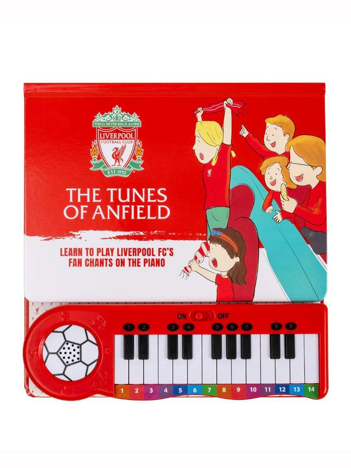 Liverpool FC Liverpool FC LFC Fan Chants Piano Book