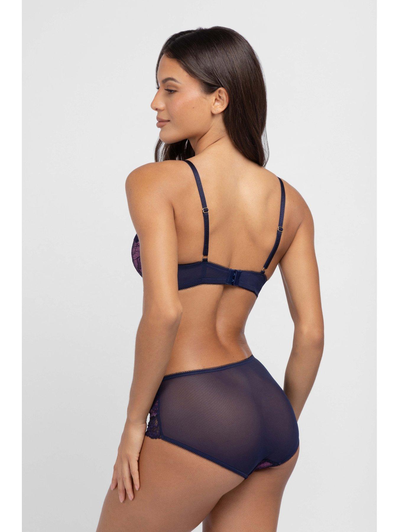 Image 2 of 6 of DORINA Dorina Perfect Lace Full Brief - Ink