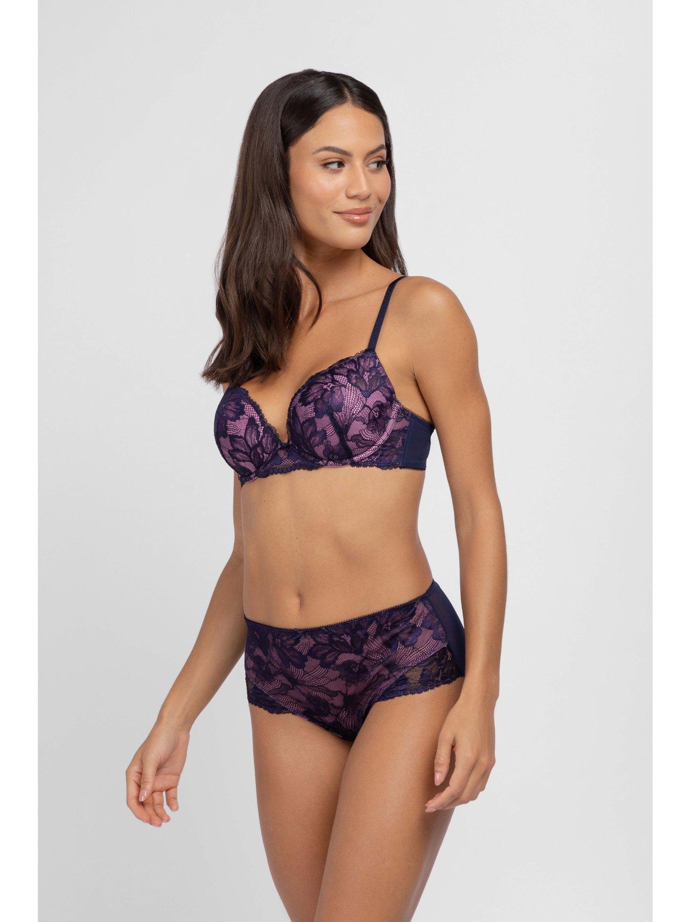 Image 3 of 6 of DORINA Dorina Perfect Lace Full Brief - Ink
