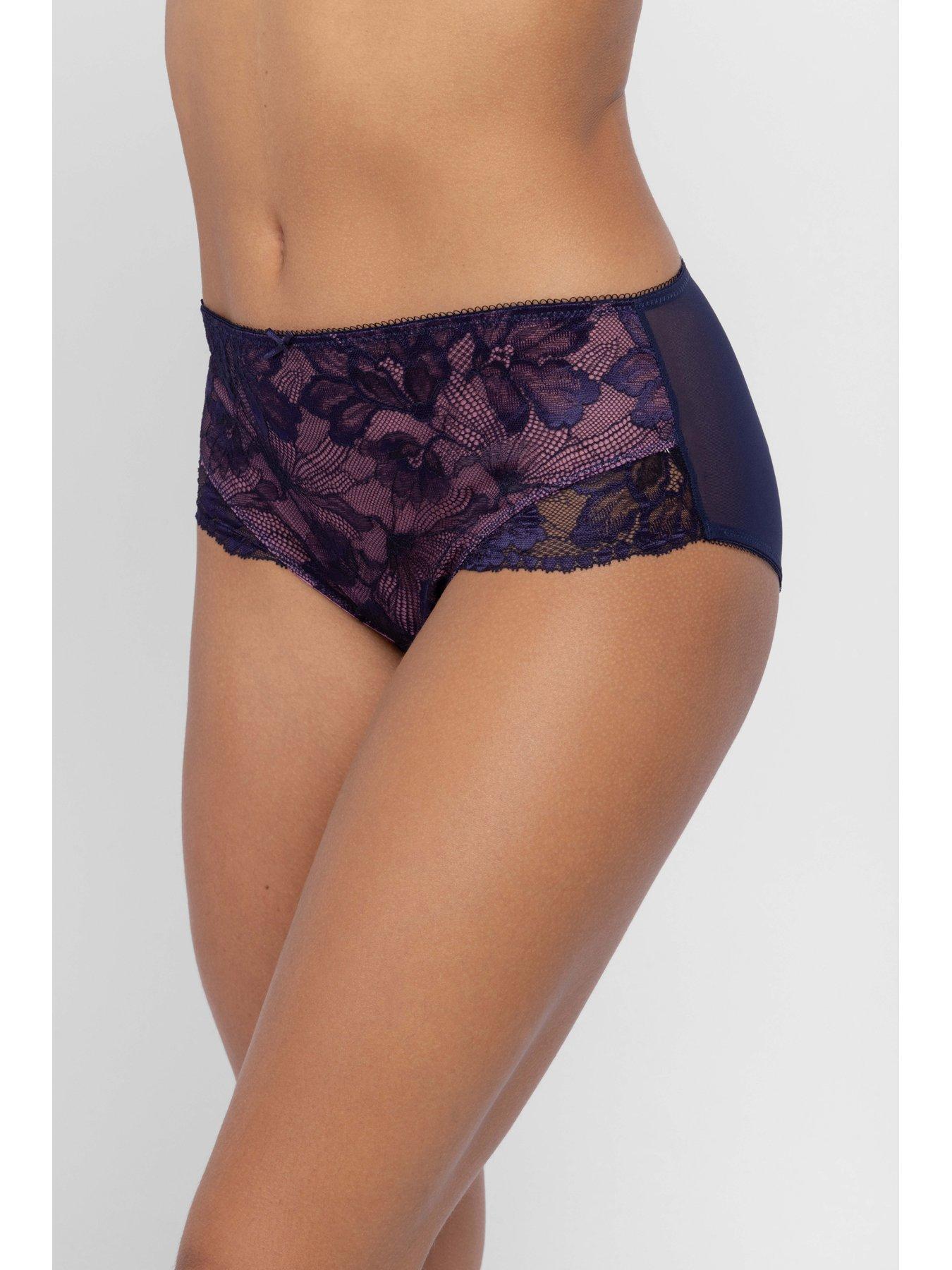 Image 5 of 6 of DORINA Dorina Perfect Lace Full Brief - Ink