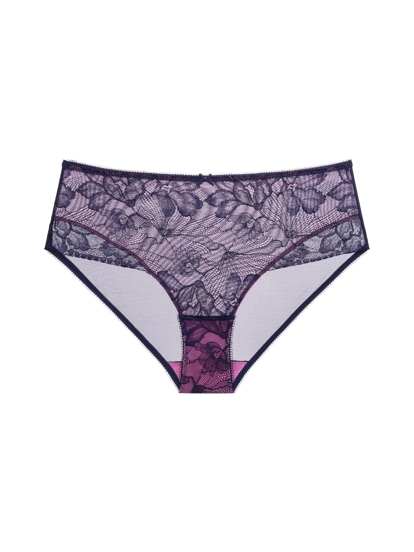 Image 6 of 6 of DORINA Dorina Perfect Lace Full Brief - Ink