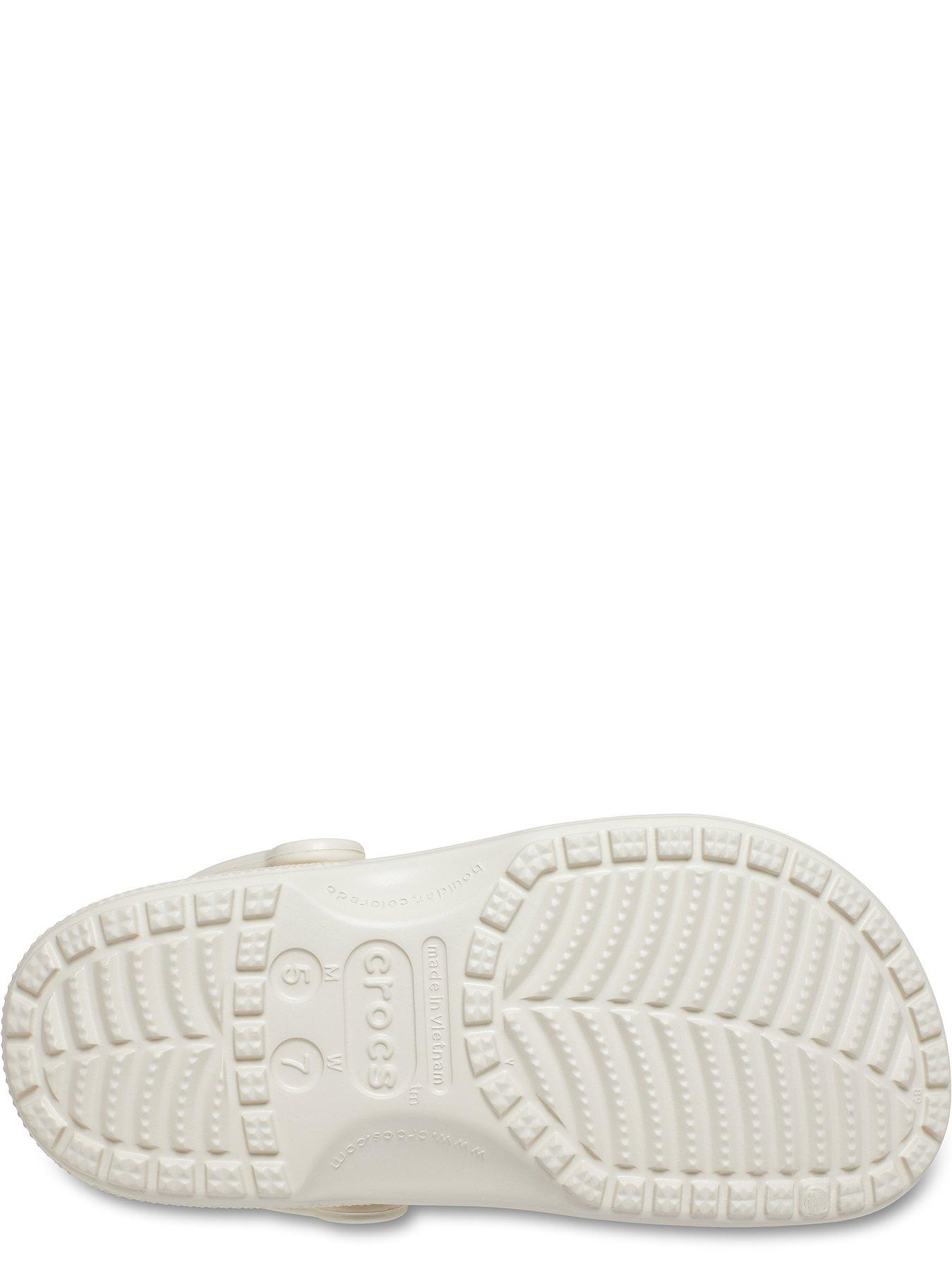 Image 5 of 7 of Crocs Crocs Classic Clog Sandal - Off White