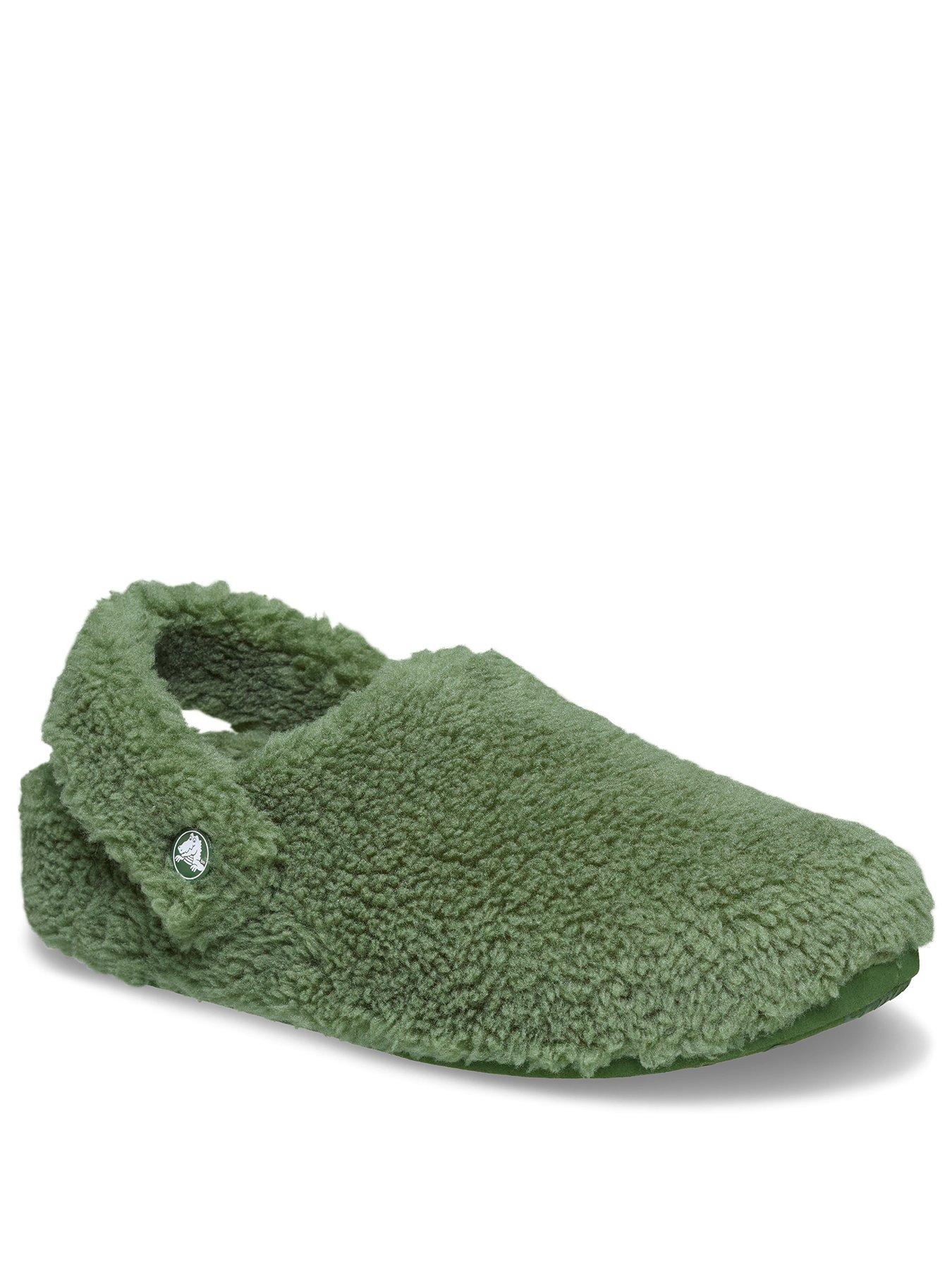 Image 2 of 6 of Crocs Mens Classic Cozzzy Slipper - Army Green