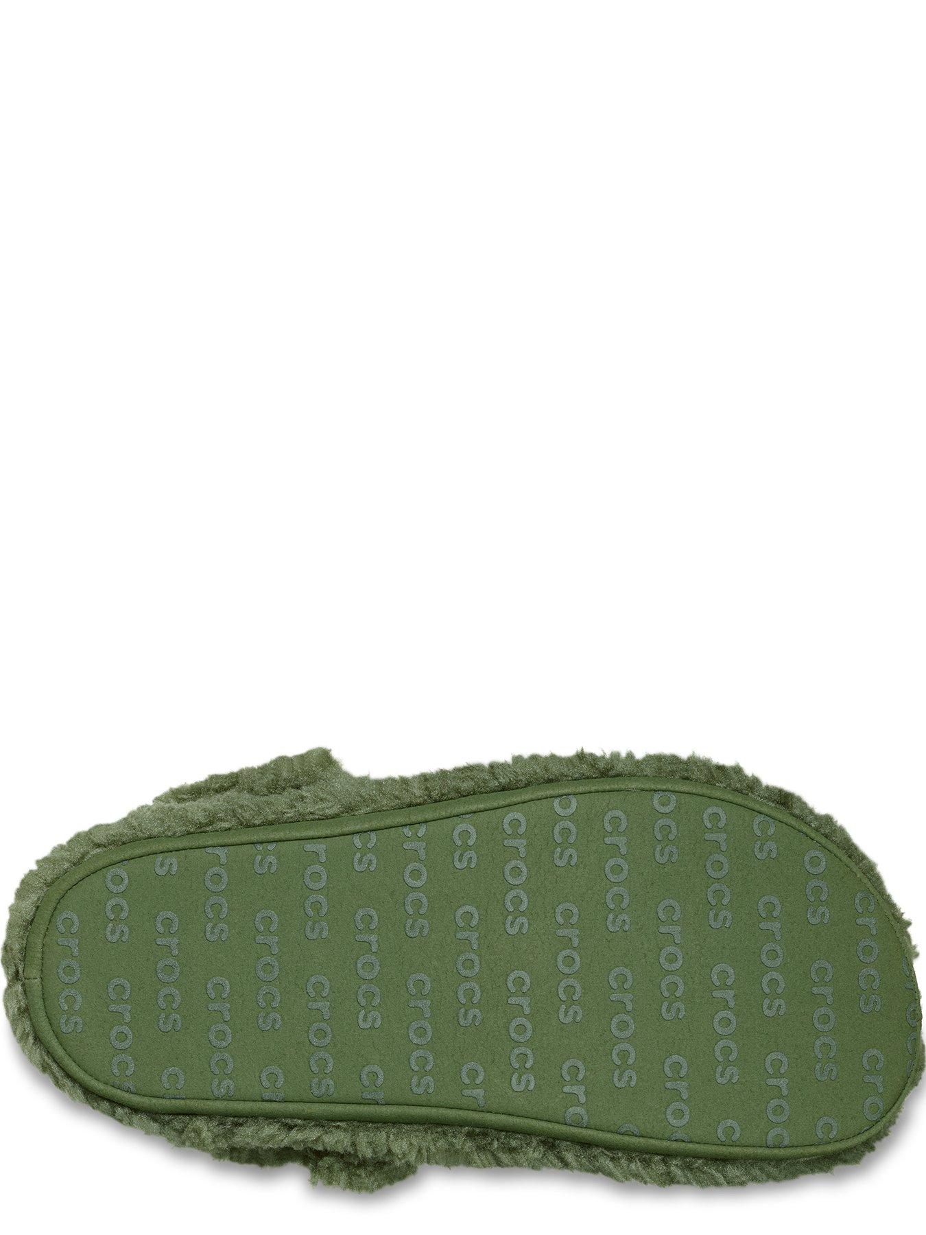 Image 5 of 6 of Crocs Mens Classic Cozzzy Slipper - Army Green