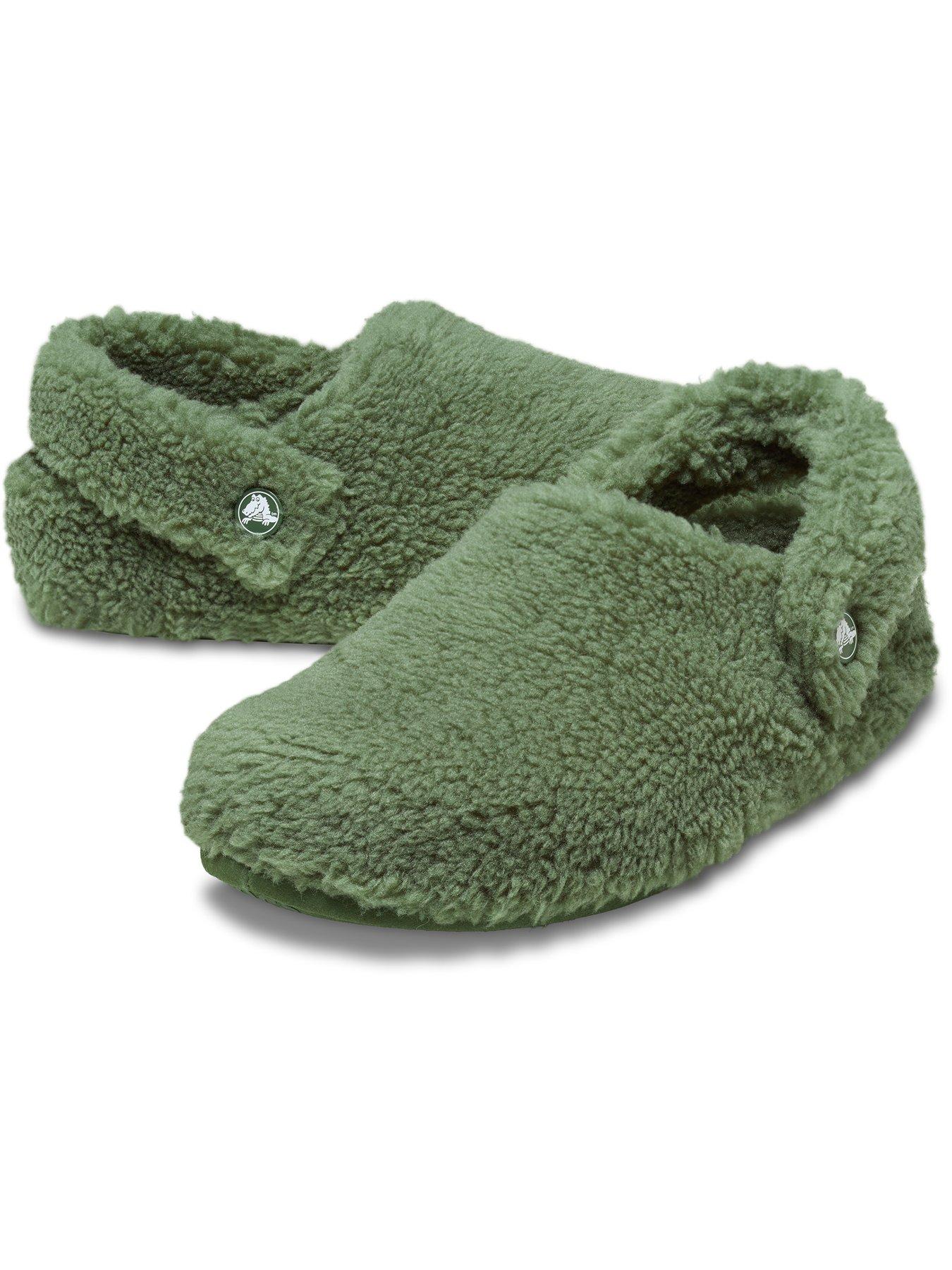 Image 6 of 6 of Crocs Mens Classic Cozzzy Slipper - Army Green