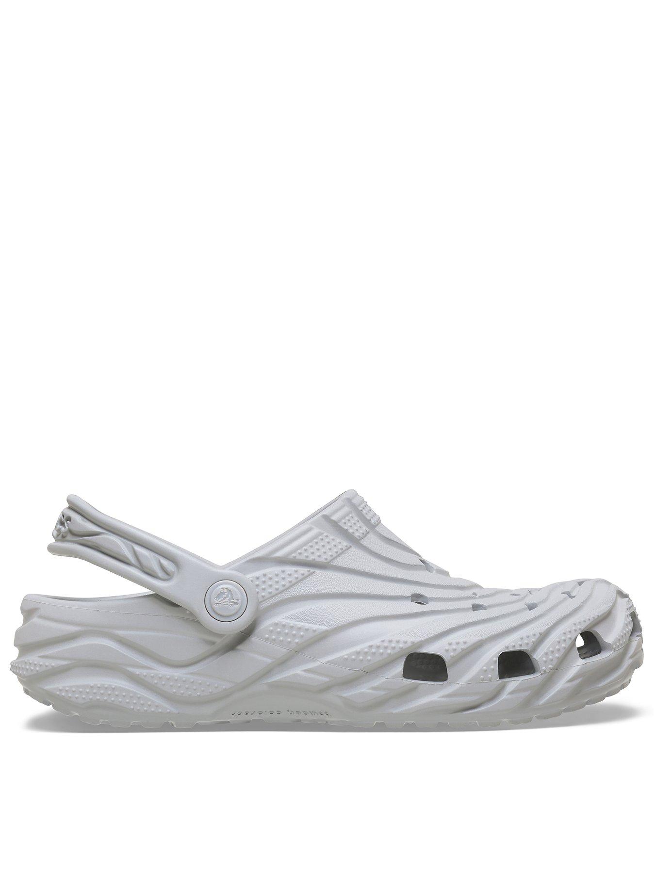 Image 1 of 6 of Crocs Classic Erosion Clog Sandal - Grey