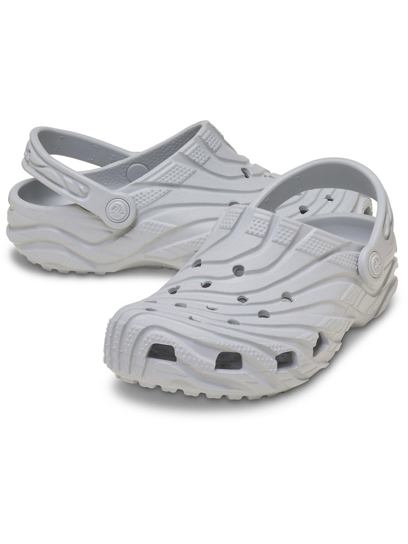 Image 6 of 6 of Crocs Classic Erosion Clog Sandal - Grey