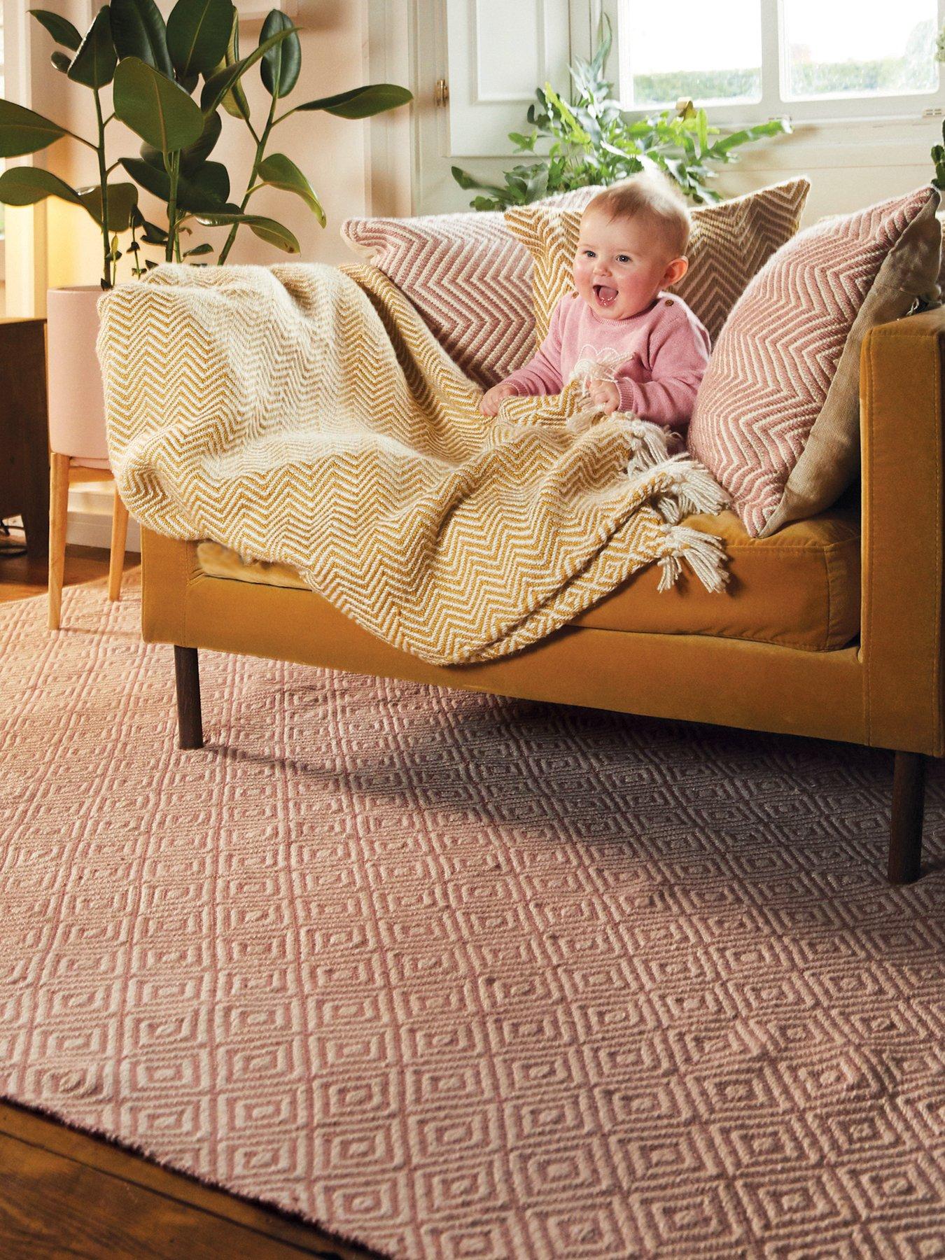 Image 1 of 2 of The Very Collection My Woven Diamond Rug