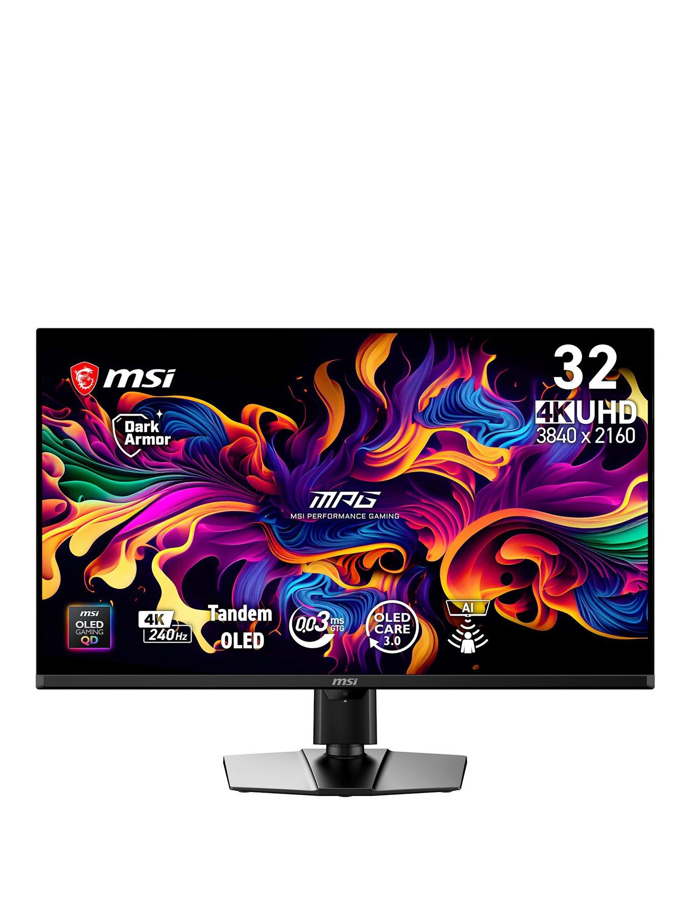 MSI MSI MPG 322UR QD-OLED X24 32-inch, 4K UHD, 240Hz, Adaptive-Sync Gaming Monitor