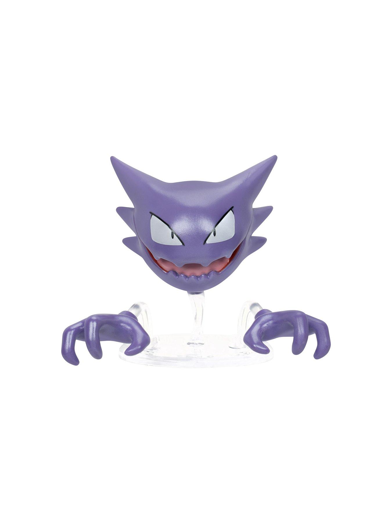 Image 4 of 6 of Pokemon Pok&eacute;mon Select Evolution Three Figure Set: Gastly, Haunter &amp; Gengar