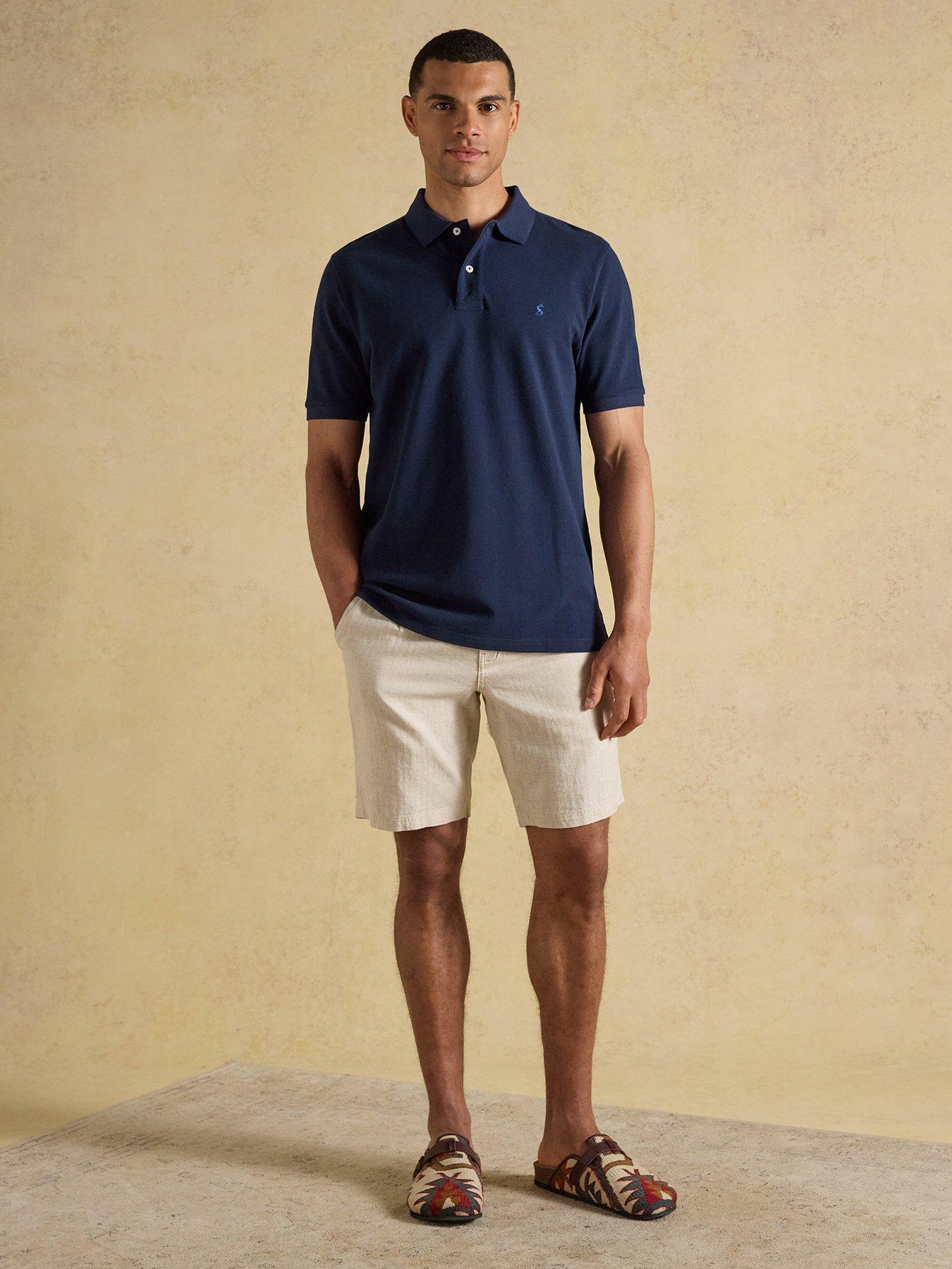 Image 3 of 7 of Joules Joules Woody Short Sleeve Polo Shirt- Navy