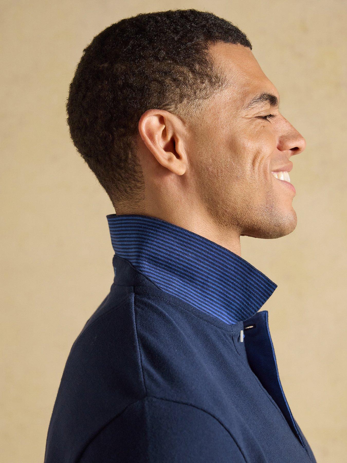Image 4 of 7 of Joules Joules Woody Short Sleeve Polo Shirt- Navy