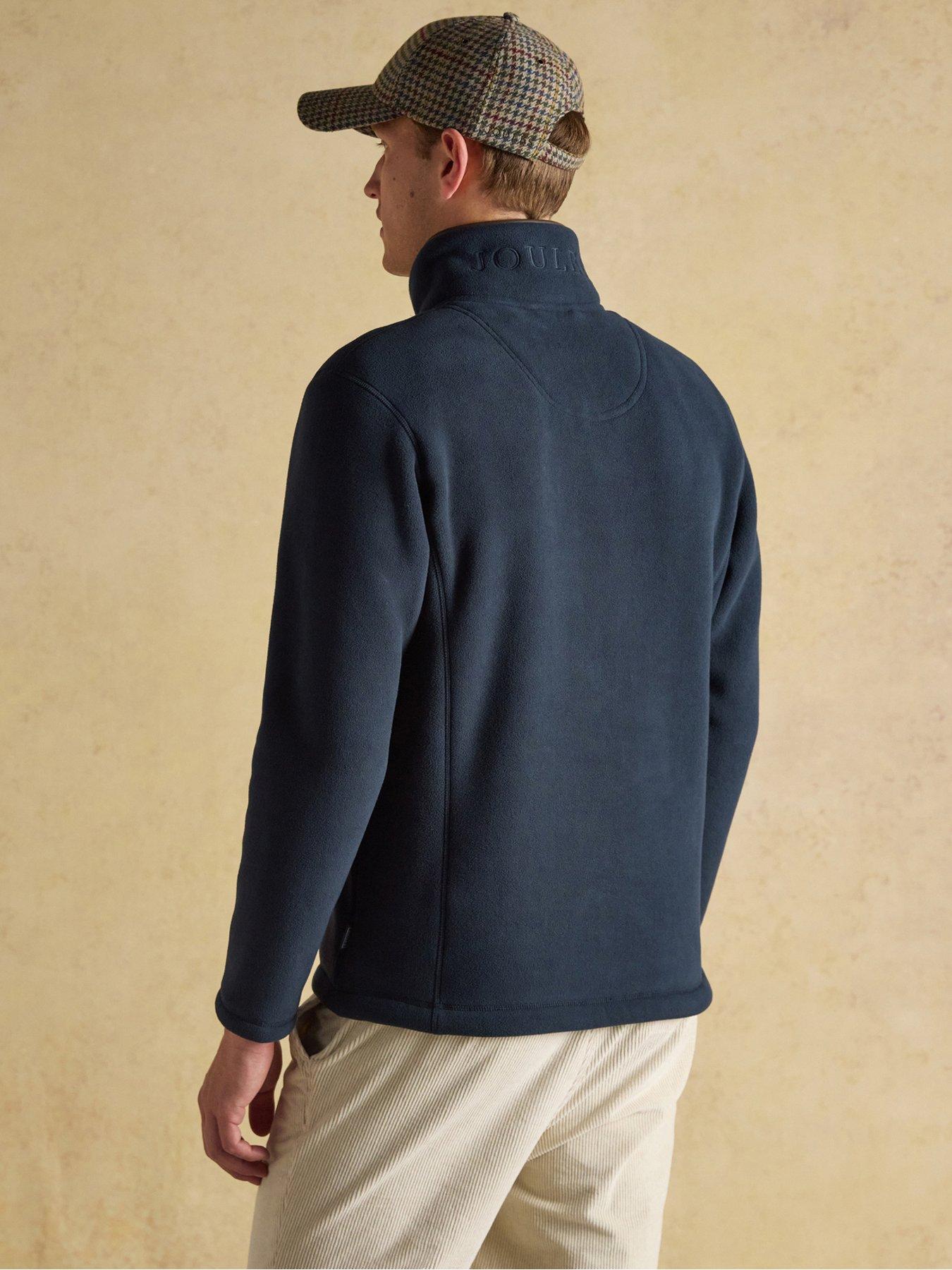 Image 2 of 7 of Joules Joules Heritage Fleece Full Zip Sweatshirt- Navy