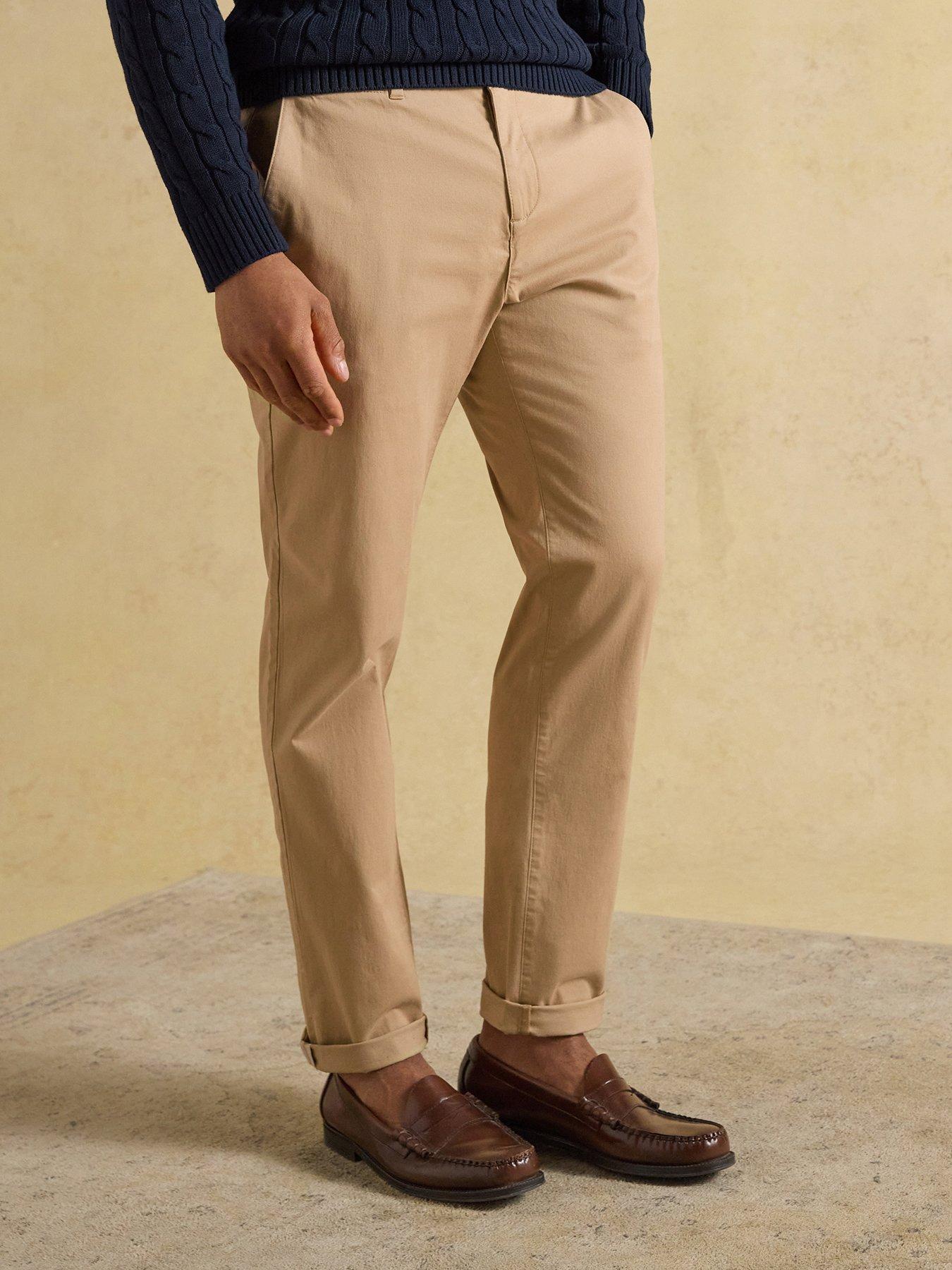 Image 1 of 6 of Joules Joules Classic Chino Trousers- Beige