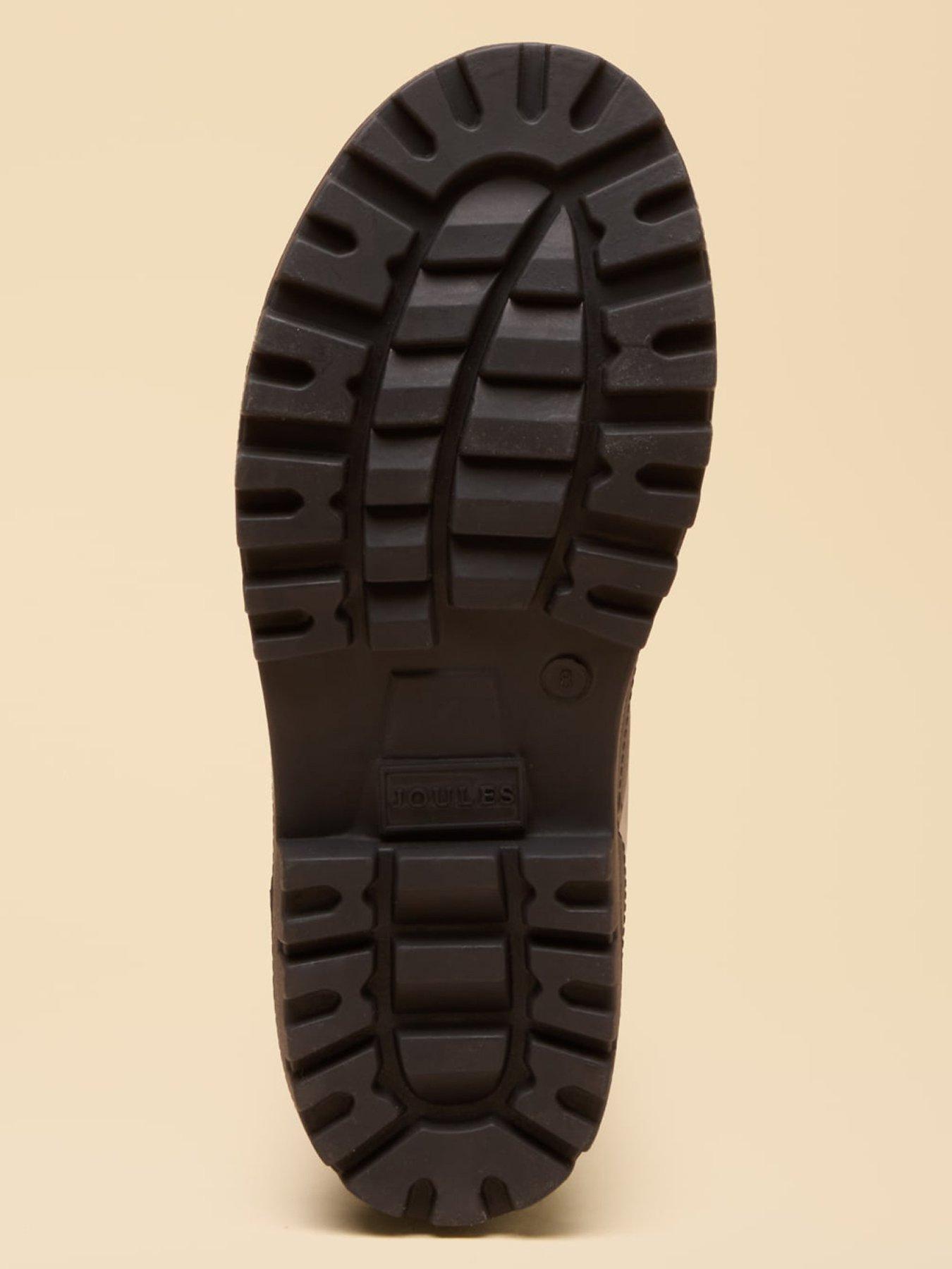 Image 4 of 6 of Joules Mens Tall Pull-On Tread Sole Wellington Boots - Black