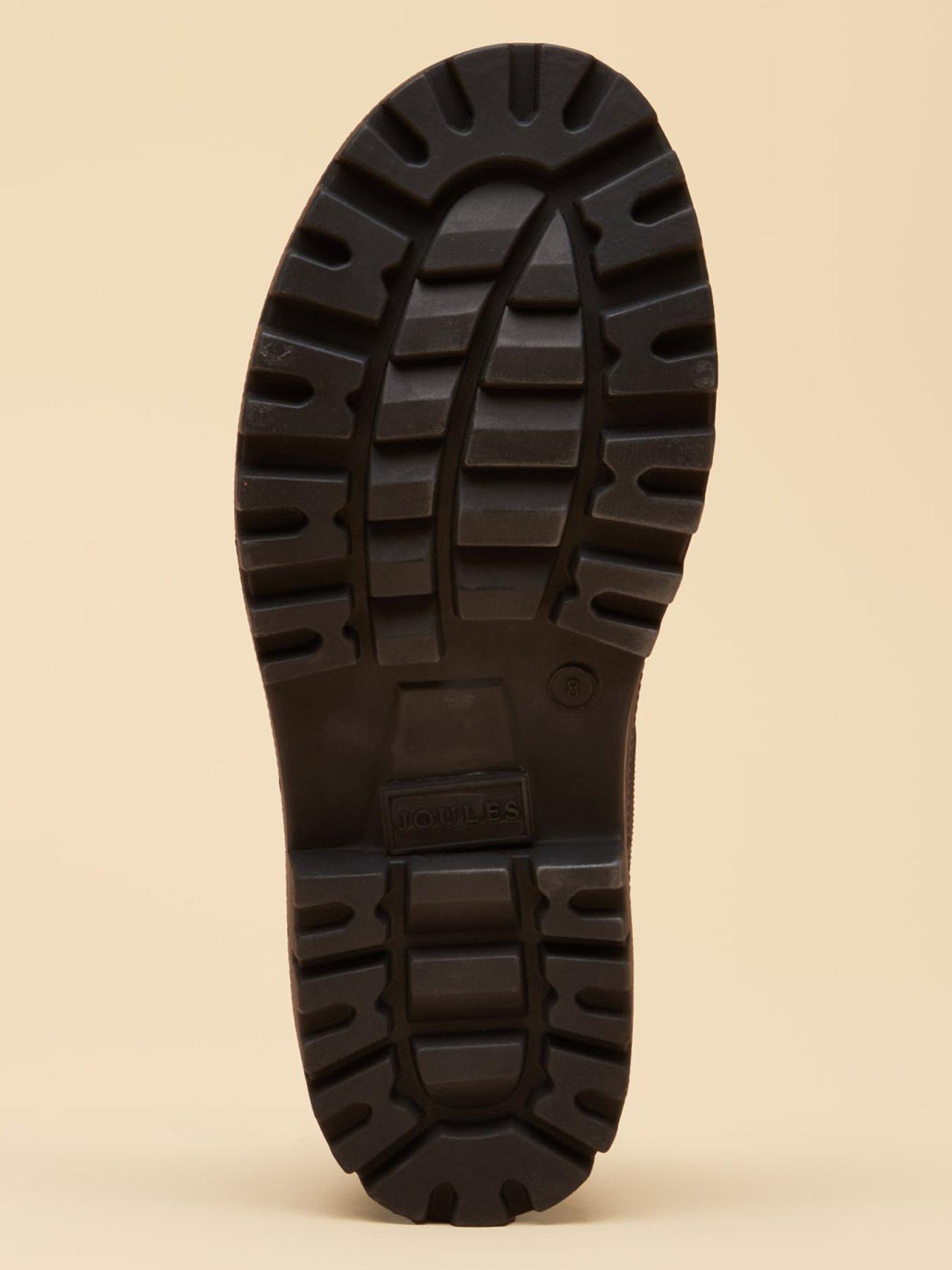 Image 4 of 6 of Joules Mens Short Pull-On Wellies Wellington Boots - Black