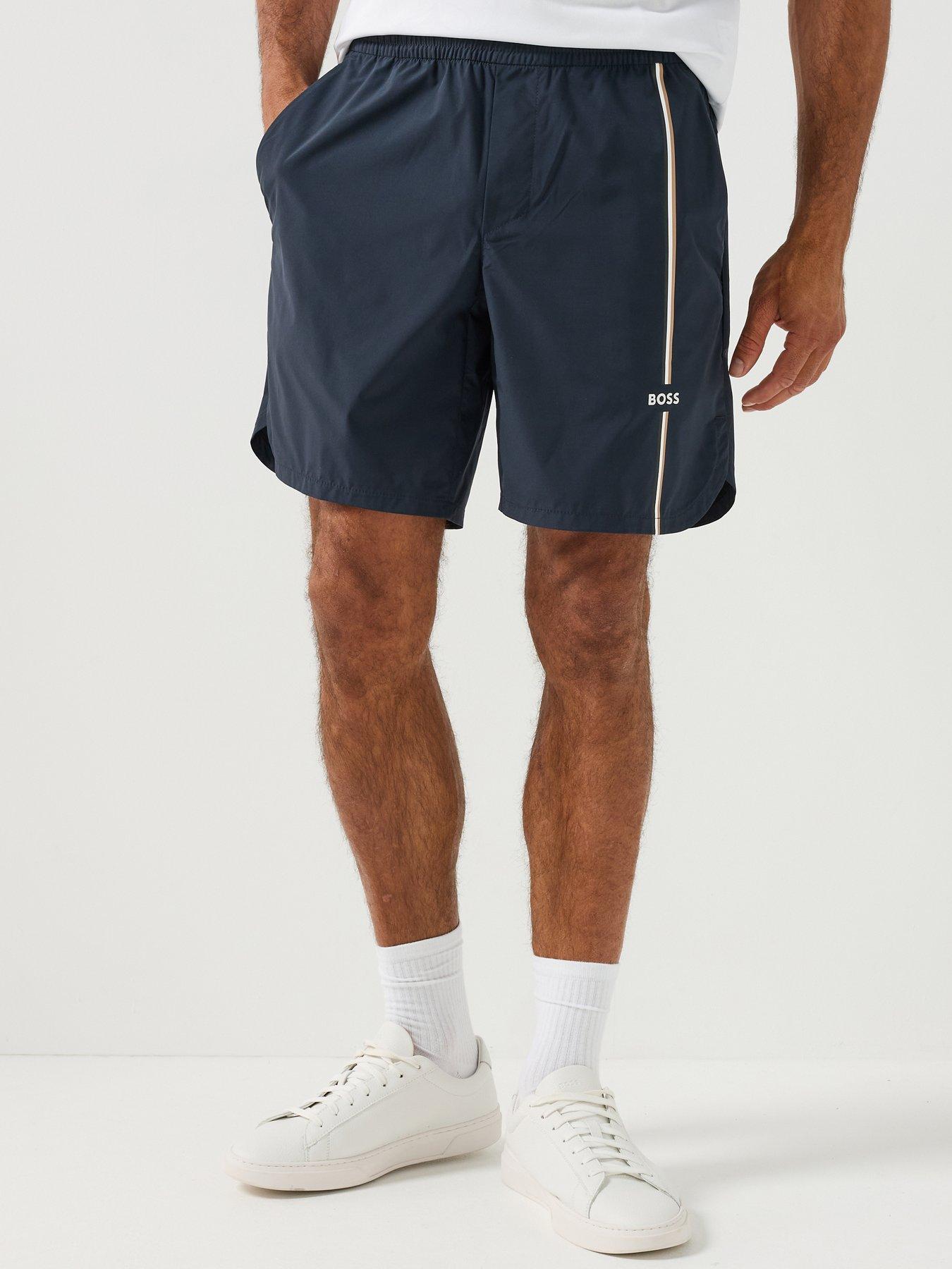 BOSS Mens Sh_toc Game 8 Inch Shorts - Navy