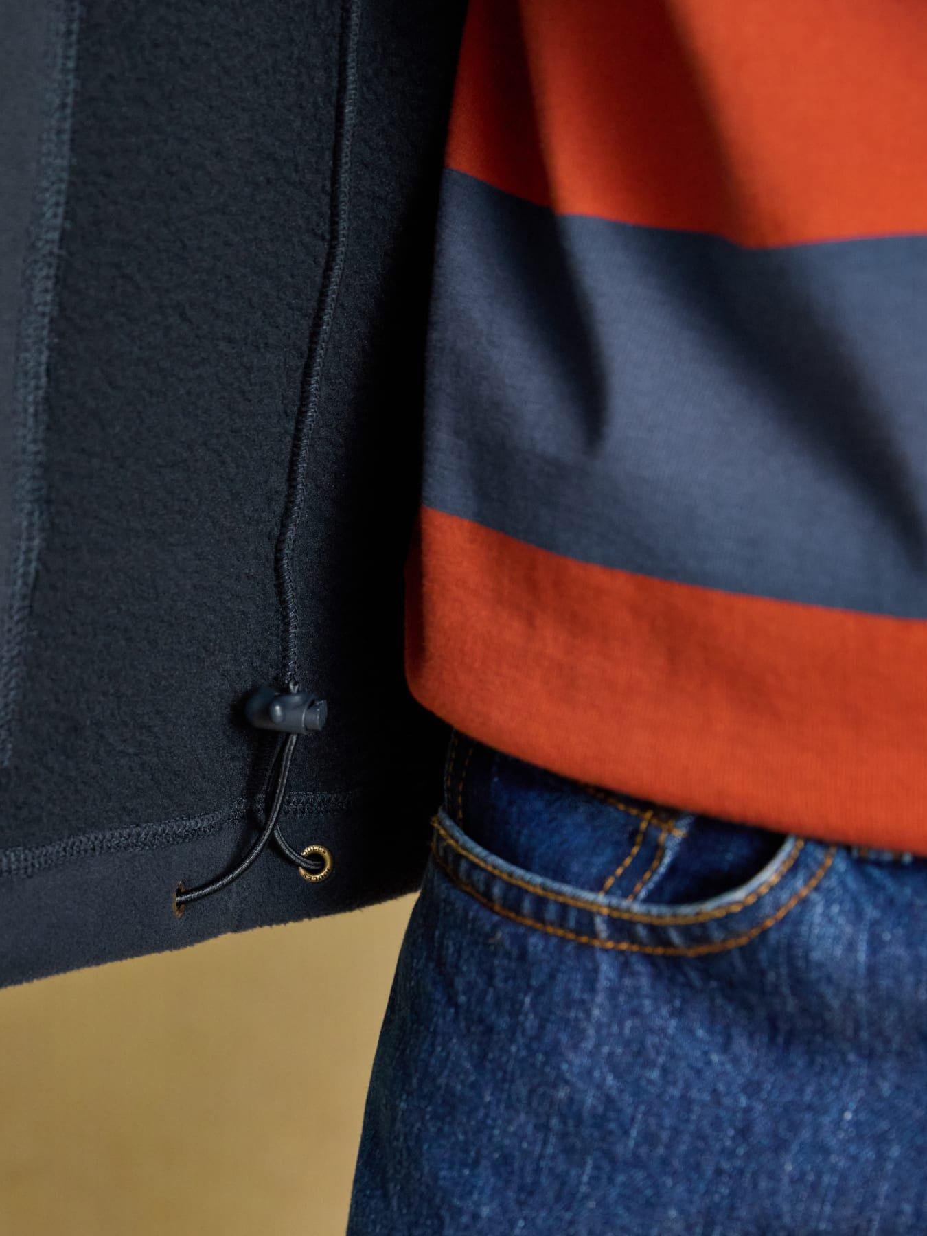 Image 6 of 7 of Joules Joules Heritage Fleece Gilet- Navy