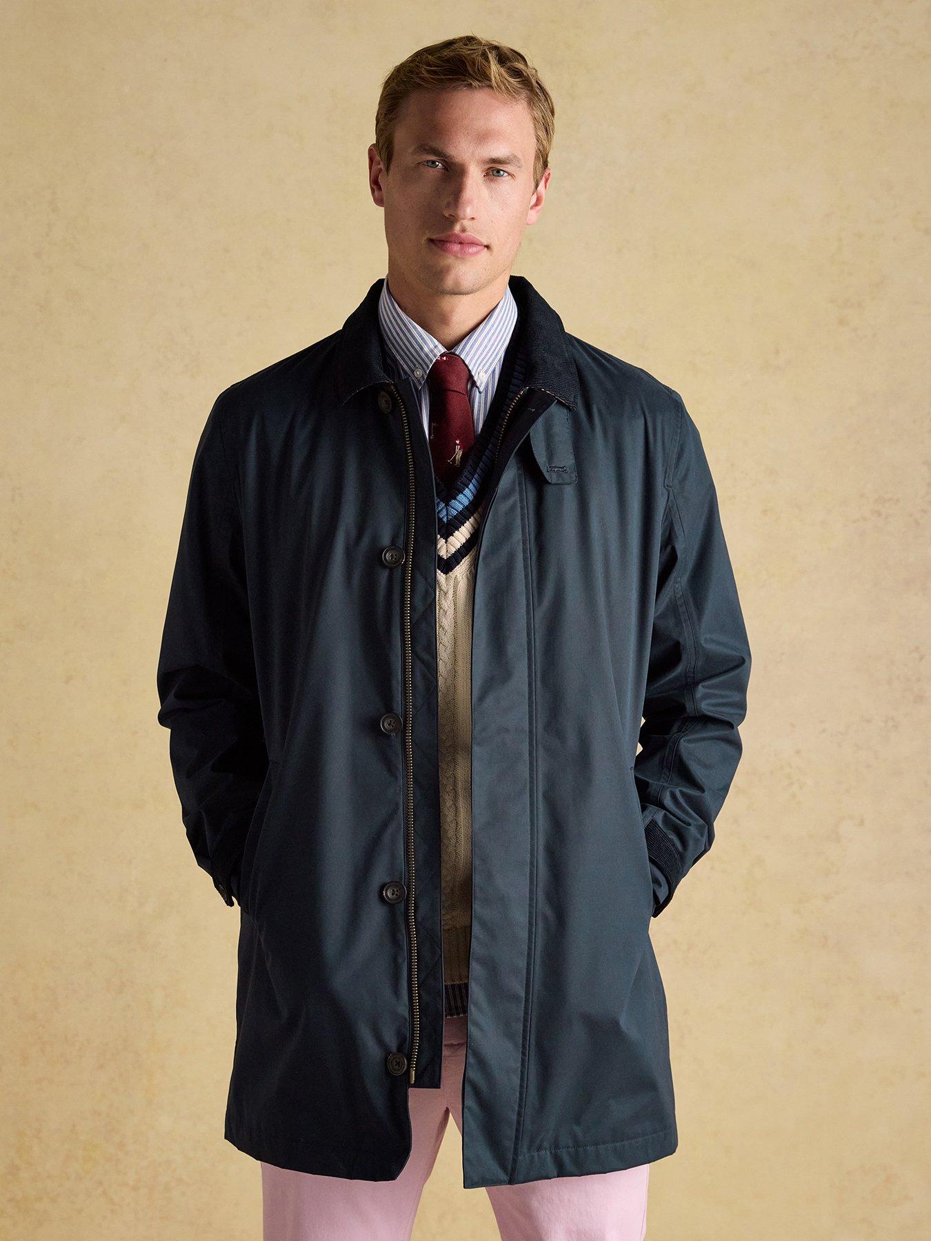 Image 1 of 7 of Joules Mens Sandford Mac Jacket - Navy
