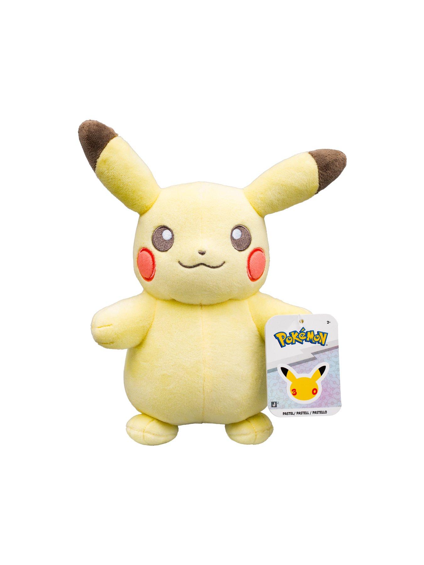 Image 5 of 5 of Pokemon 30th Anniversary Super Soft 8-Inch Plush Toy - Pastel Pikachu