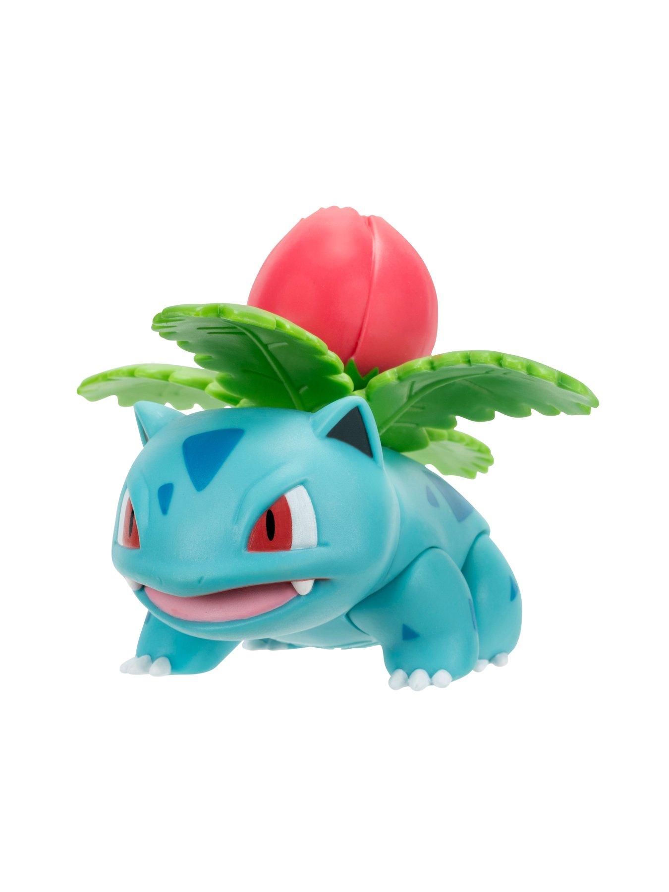 Image 4 of 6 of Pokemon Ivysaur Pikachu Deino 3 Pack Action Battle Figure Set W29