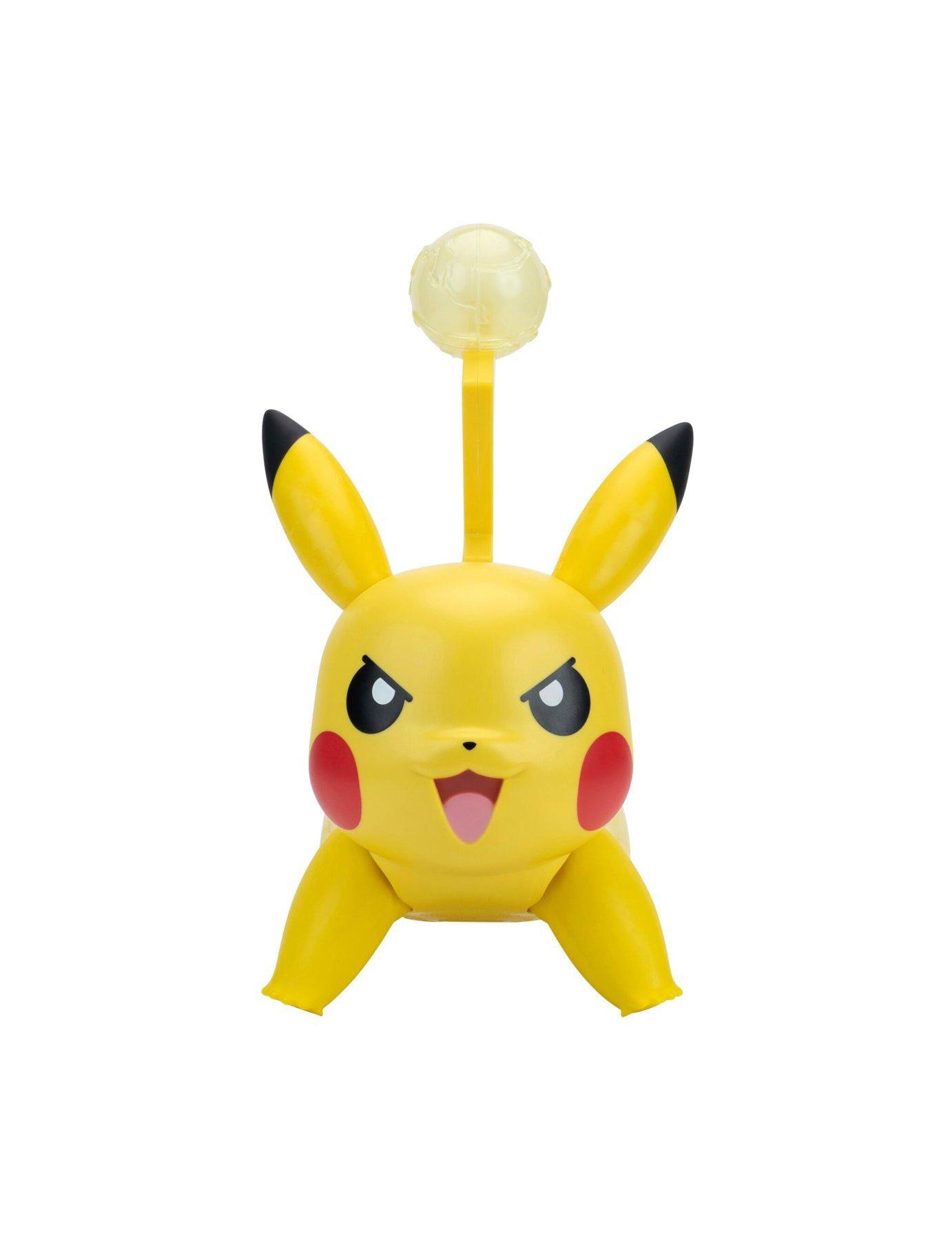 Image 5 of 8 of Pokemon Light-Up Battle Action Pikachu Interactive Deluxe Figure