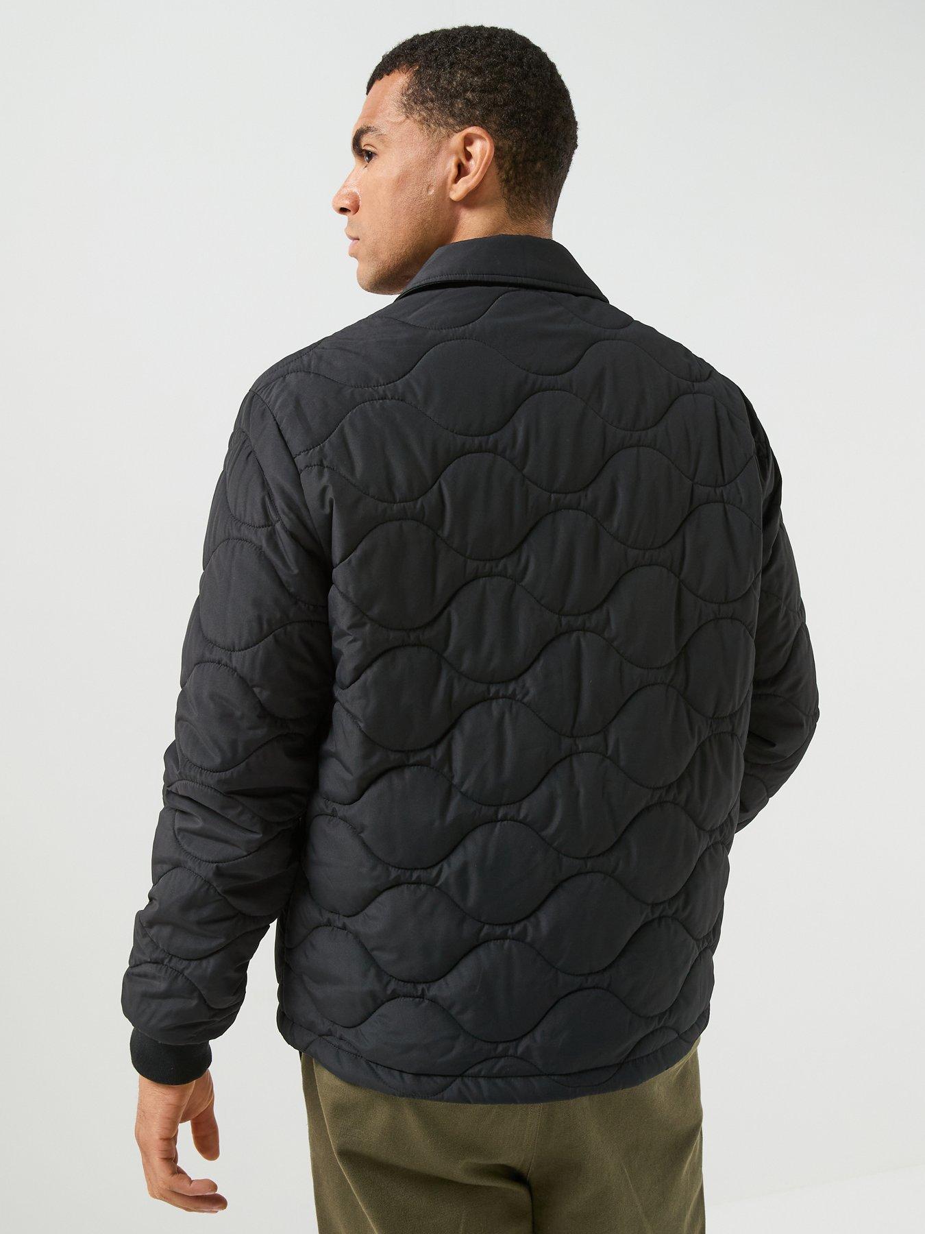 Image 2 of 6 of Lyle & Scott Quilted Ripstop Jacket - Black