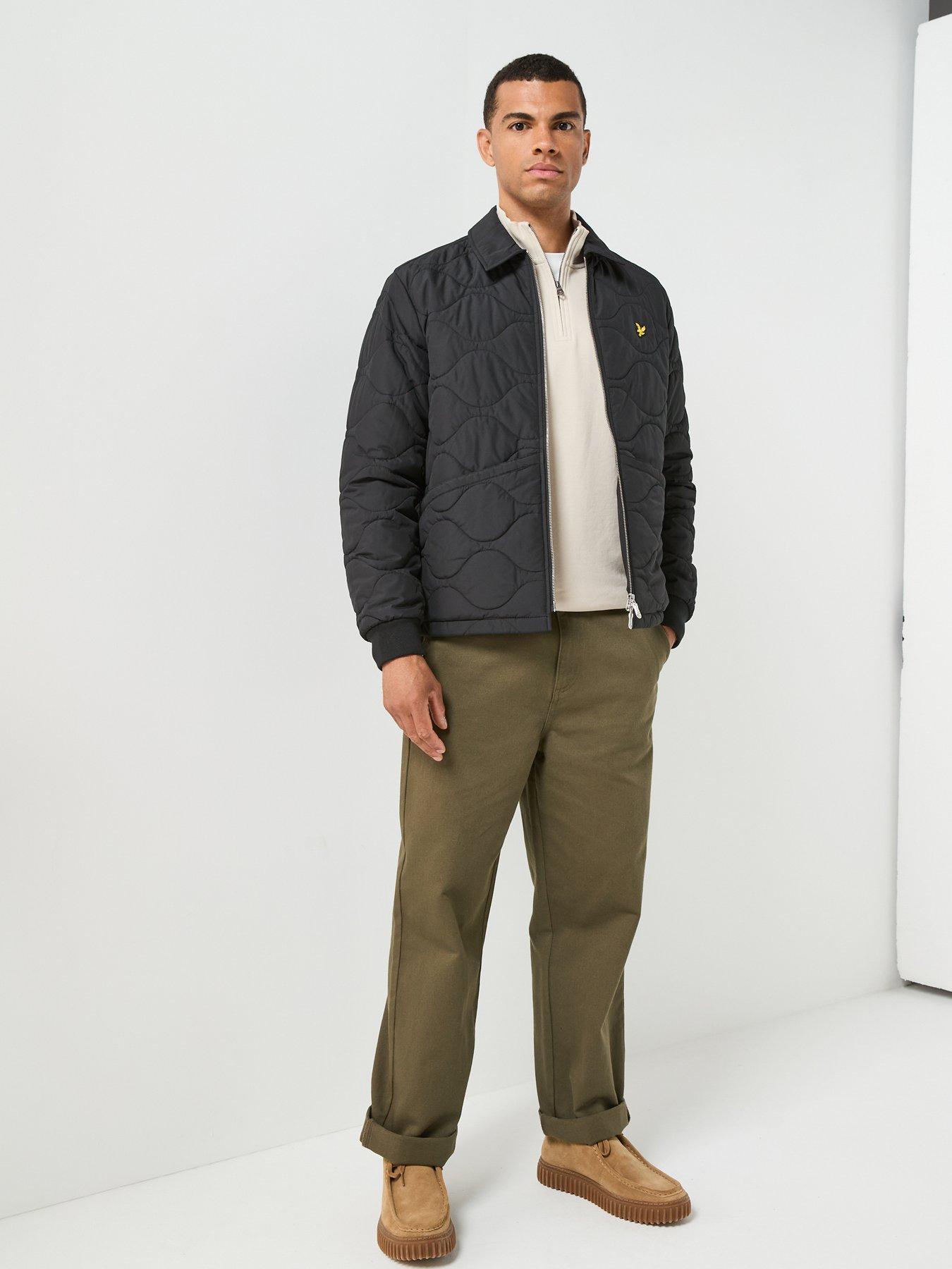 Image 3 of 6 of Lyle & Scott Quilted Ripstop Jacket - Black