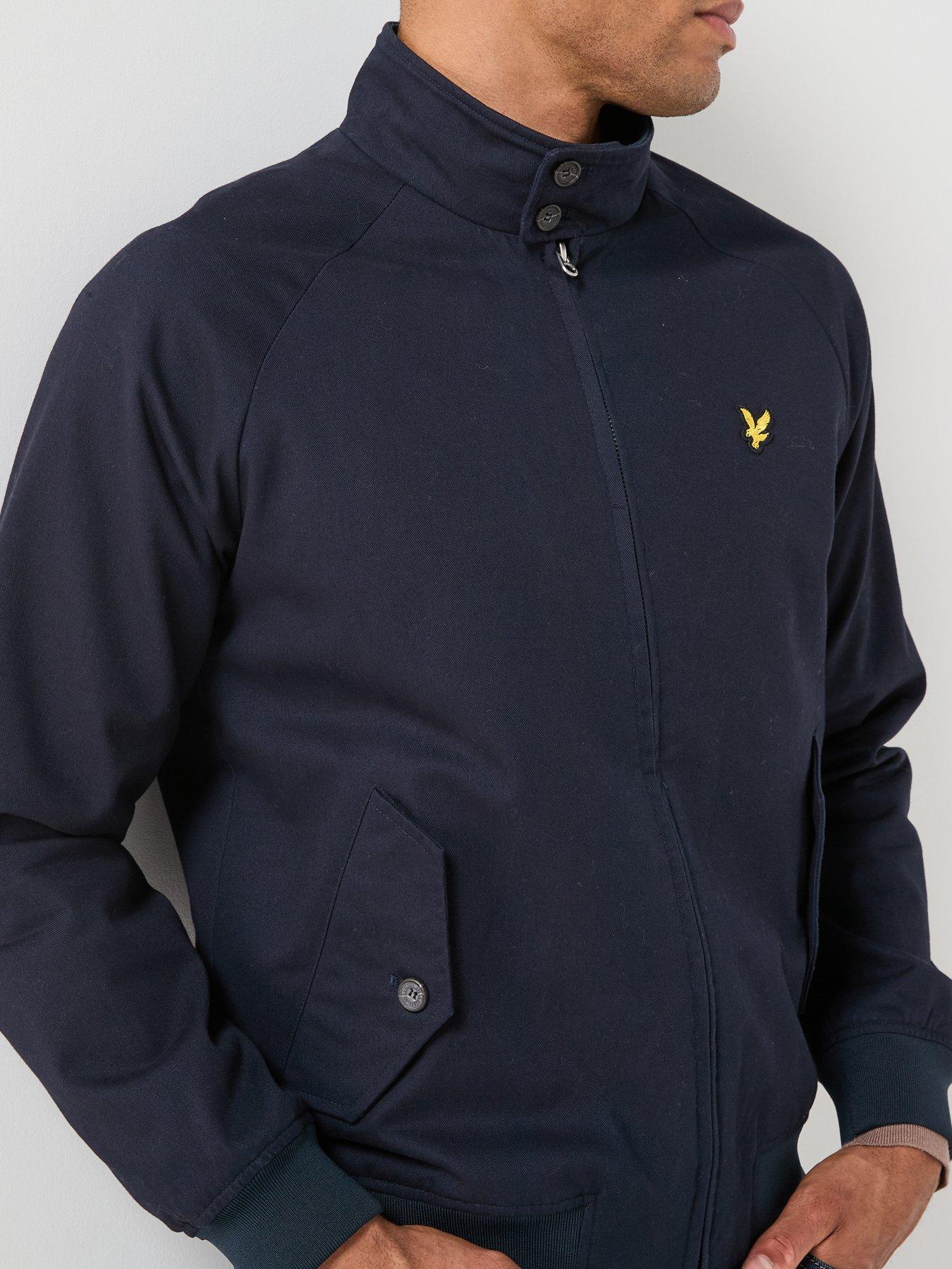 Image 5 of 6 of Lyle & Scott Cotton Harrington Jacket - Navy
