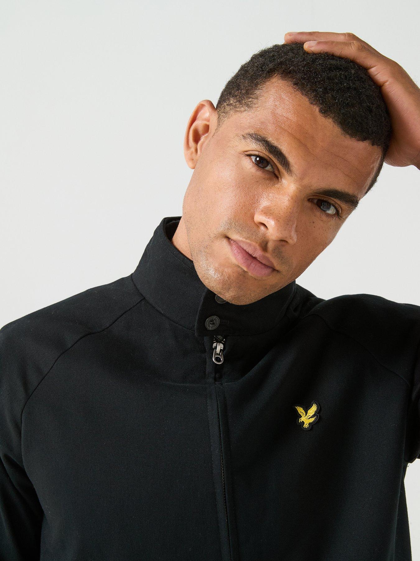 Image 5 of 6 of Lyle & Scott Cotton Harrington Jacket - Black