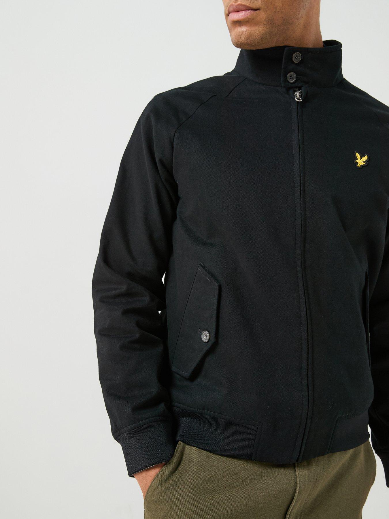 Image 6 of 6 of Lyle & Scott Cotton Harrington Jacket - Black