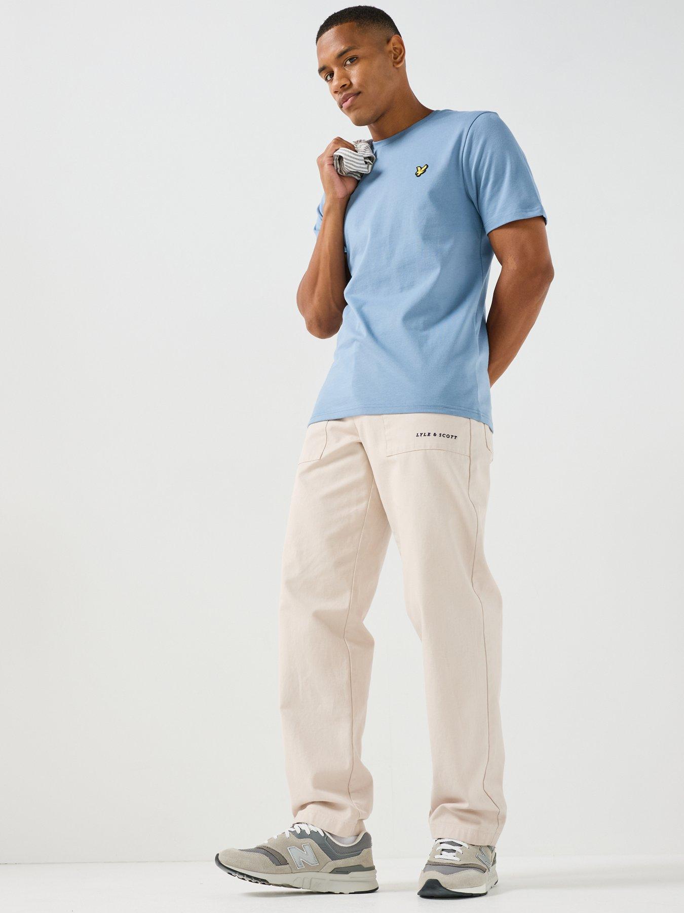 Image 5 of 6 of Lyle & Scott Plain T-Shirt - Blue