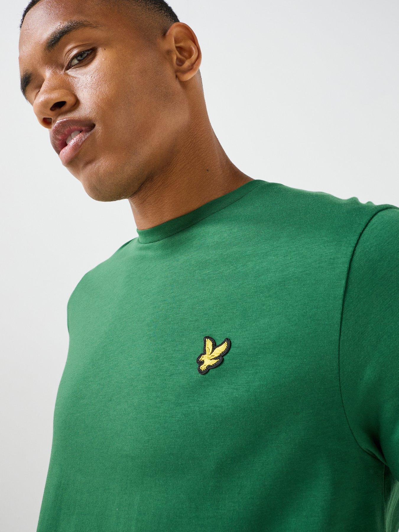 Image 4 of 5 of Lyle & Scott Plain T-Shirt - Green