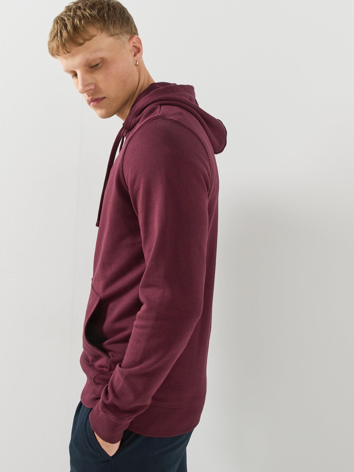 Image 4 of 5 of Lyle & Scott Lyle &amp; Scott Pullover Hoodie - Red