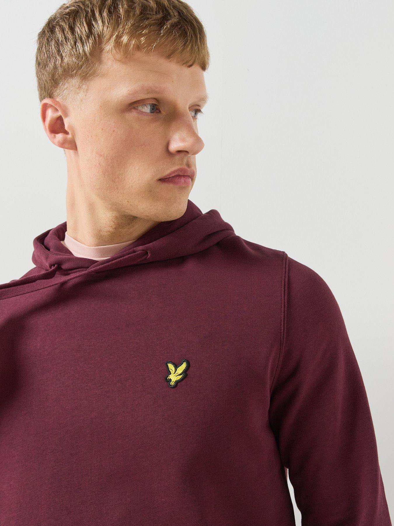 Image 5 of 5 of Lyle & Scott Lyle &amp; Scott Pullover Hoodie - Red