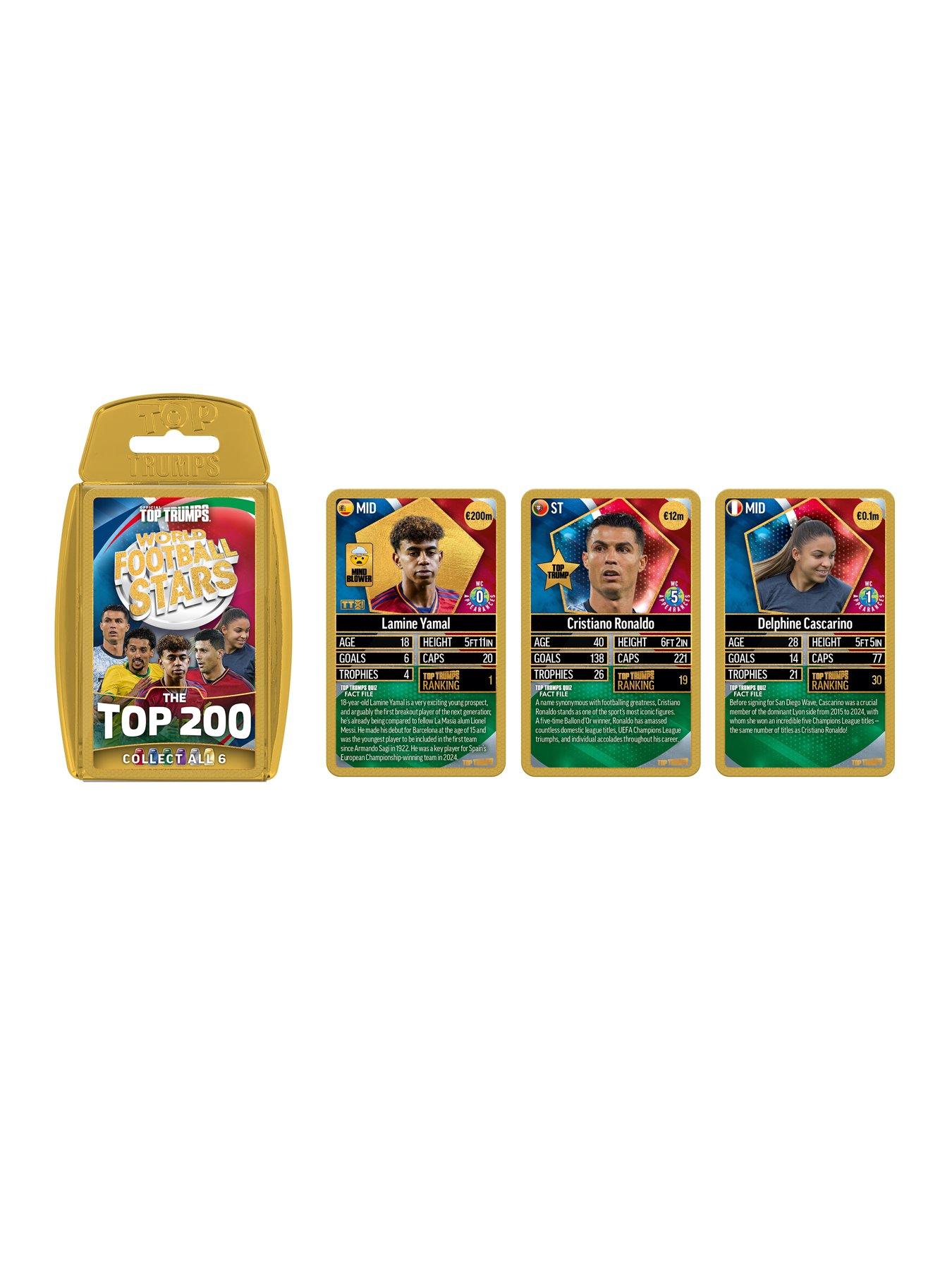 Image 2 of 7 of World Football Stars Top Trumps Top 200 - Pack 6
