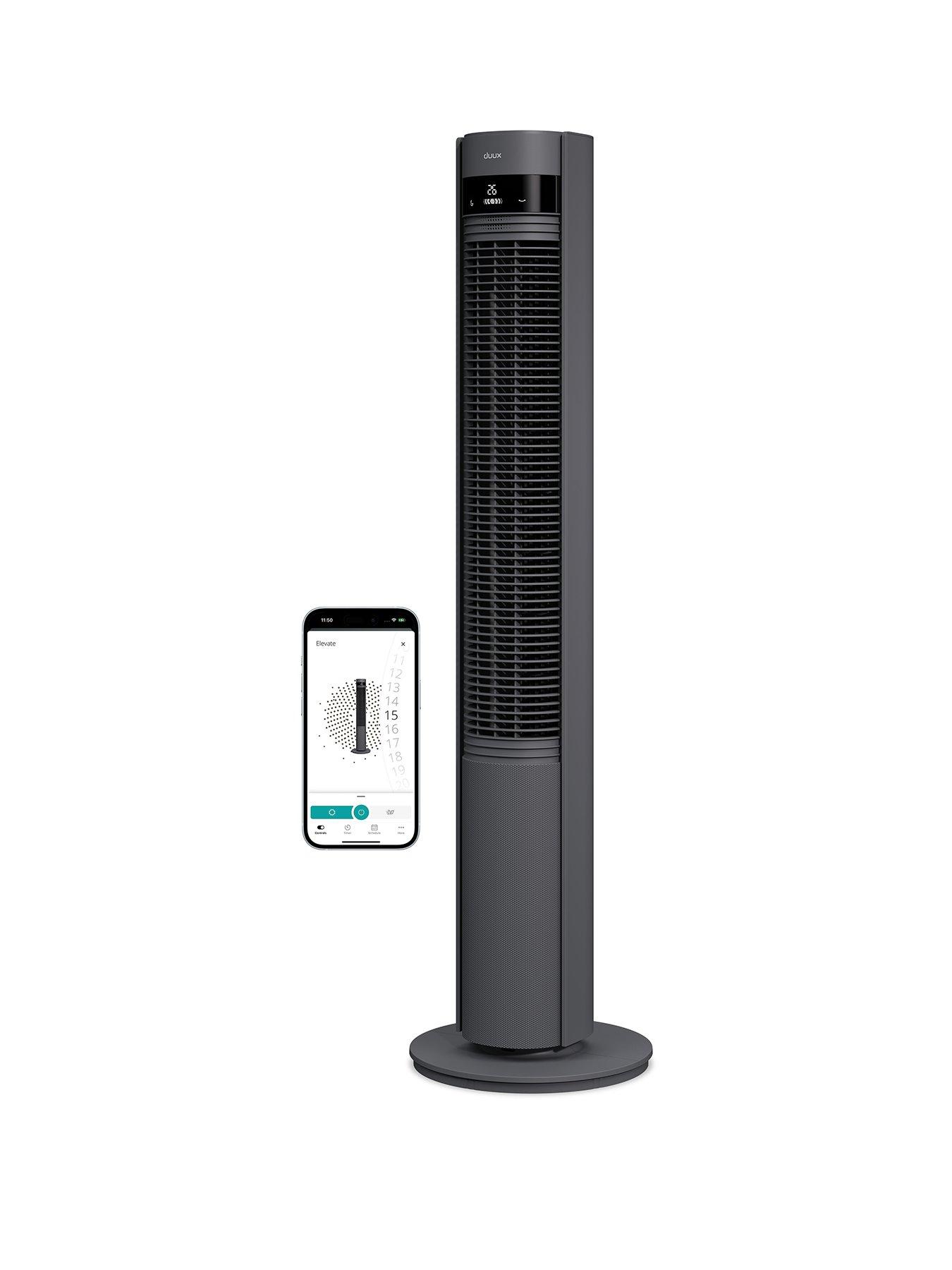 Duux Elevate Smart Tower Fan - Gray