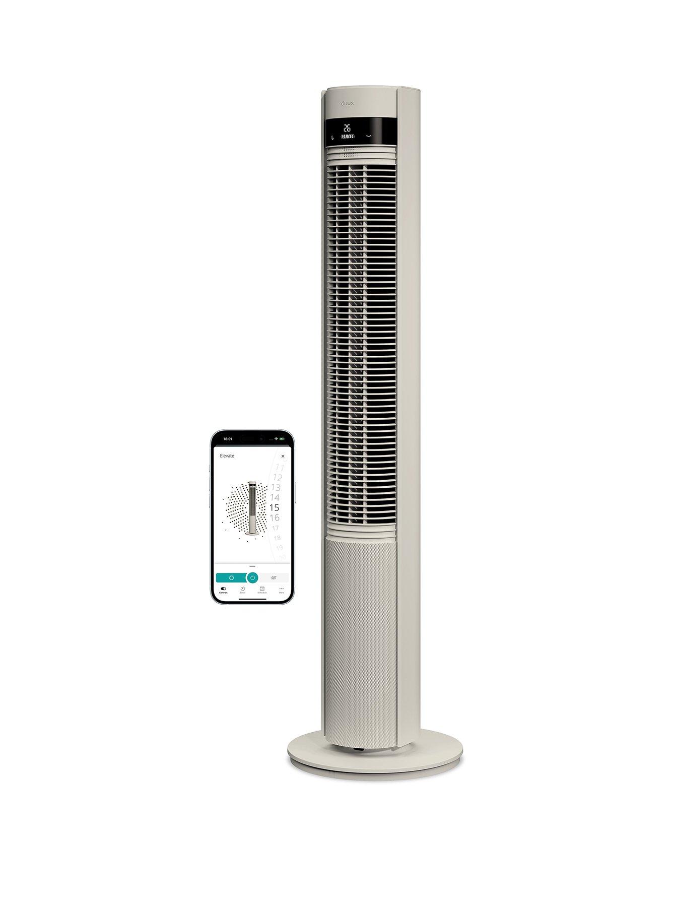 Image 1 of 6 of Duux Elevate Smart Tower Fan - Stone