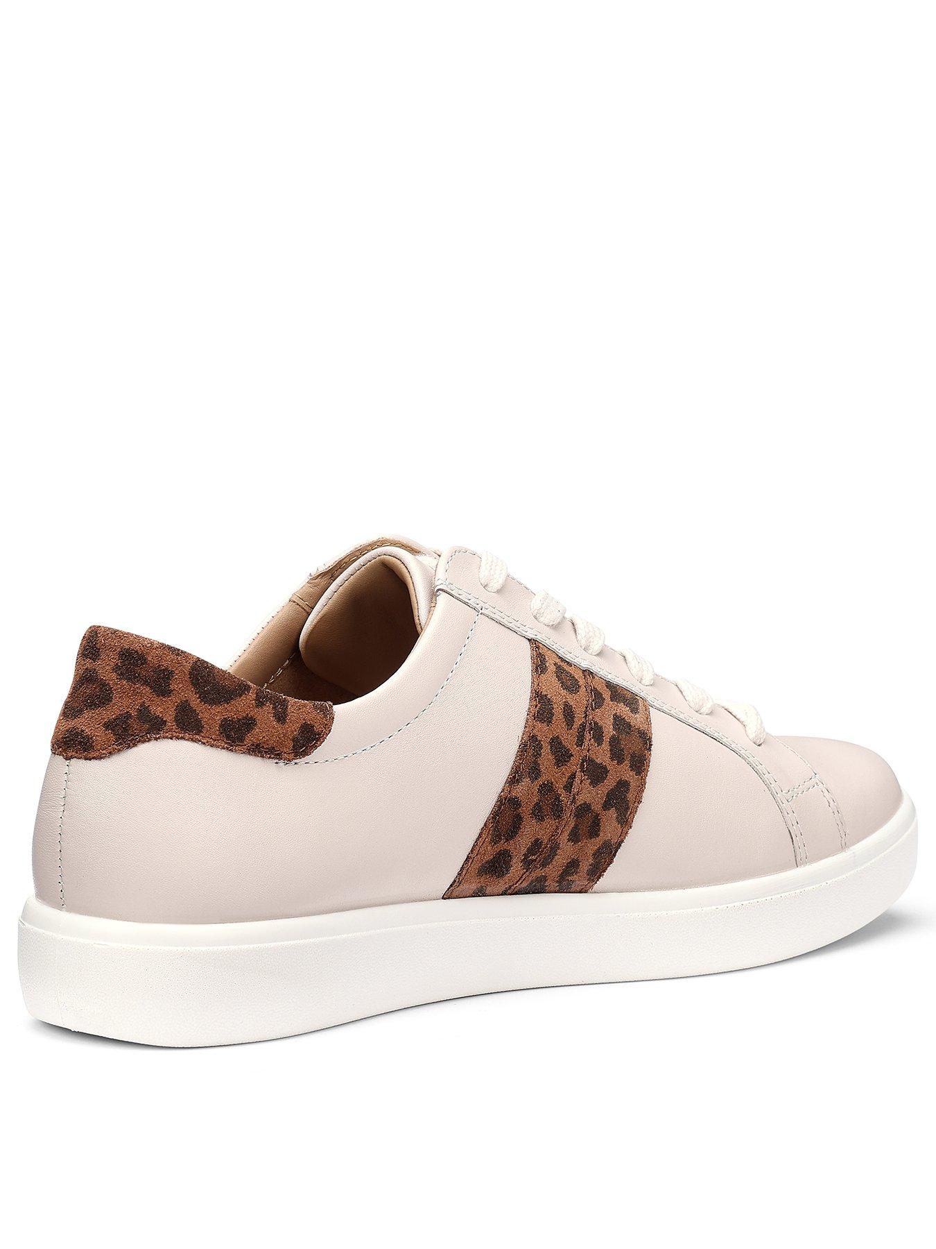Image 3 of 4 of Hotter Switched Wide Fit Platform Trainer - White