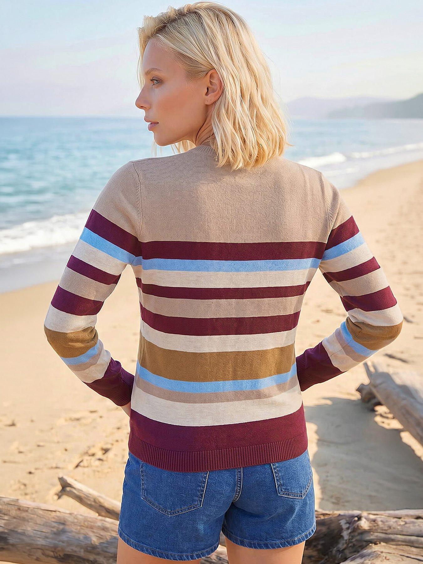 Image 3 of 4 of Roman Petite Stripe Jumper