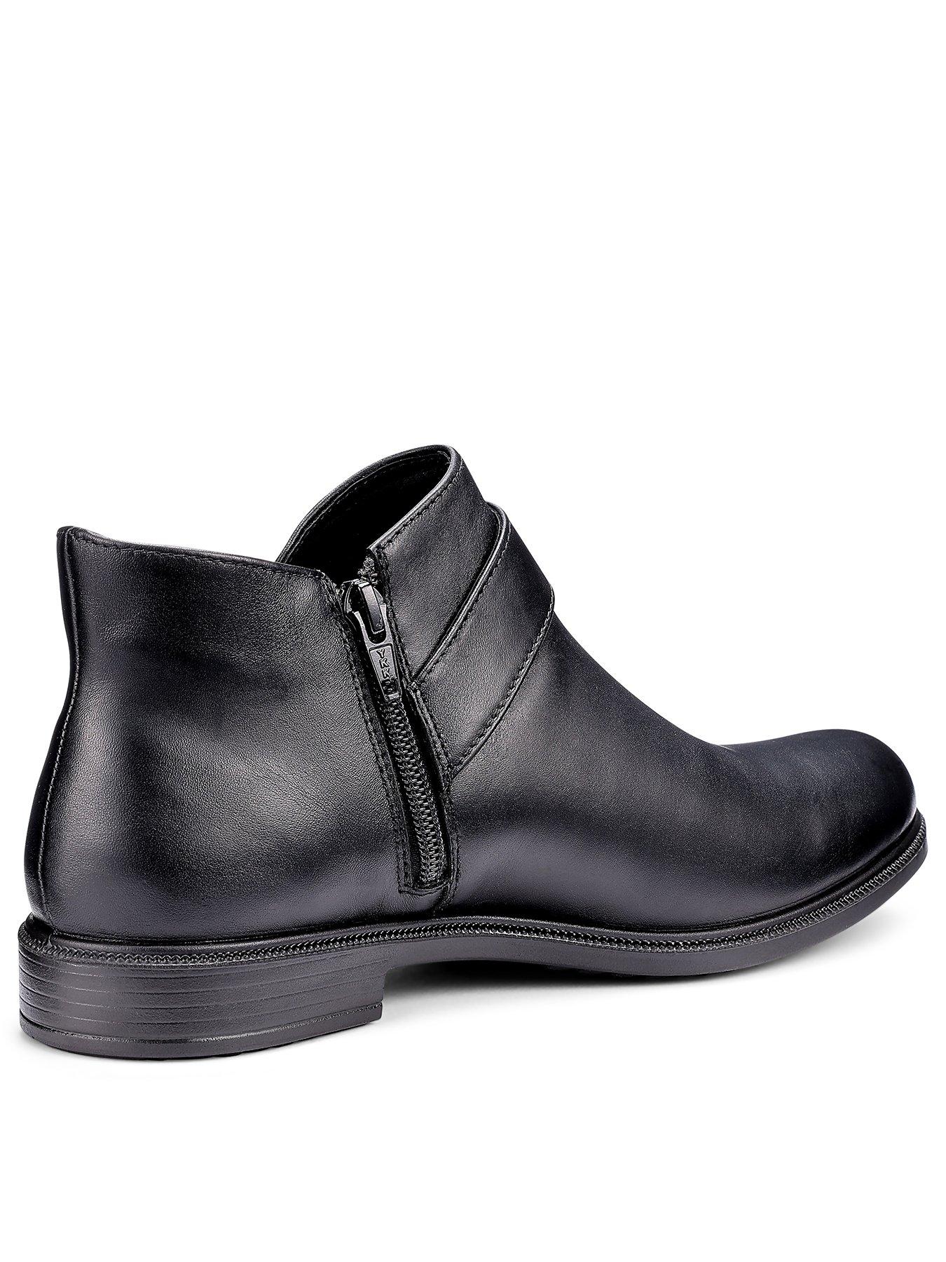 Image 3 of 4 of Hotter Linton Wide Fit Buckle Boot - Black