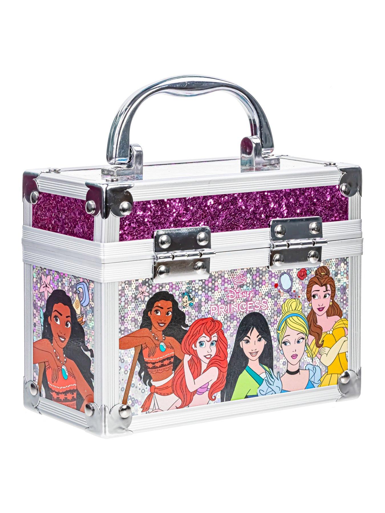 Image 2 of 6 of Disney Princess 4-Piece Lip Balm Set with Mini Train Case