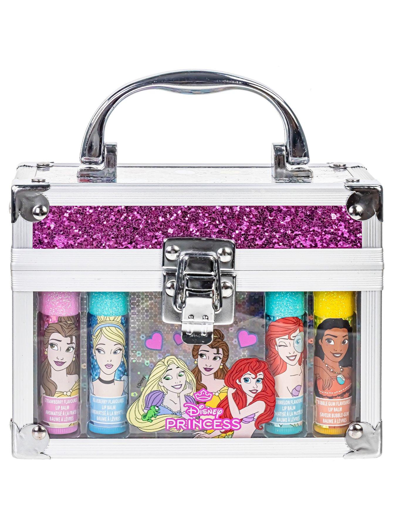 Image 5 of 6 of Disney Princess 4-Piece Lip Balm Set with Mini Train Case