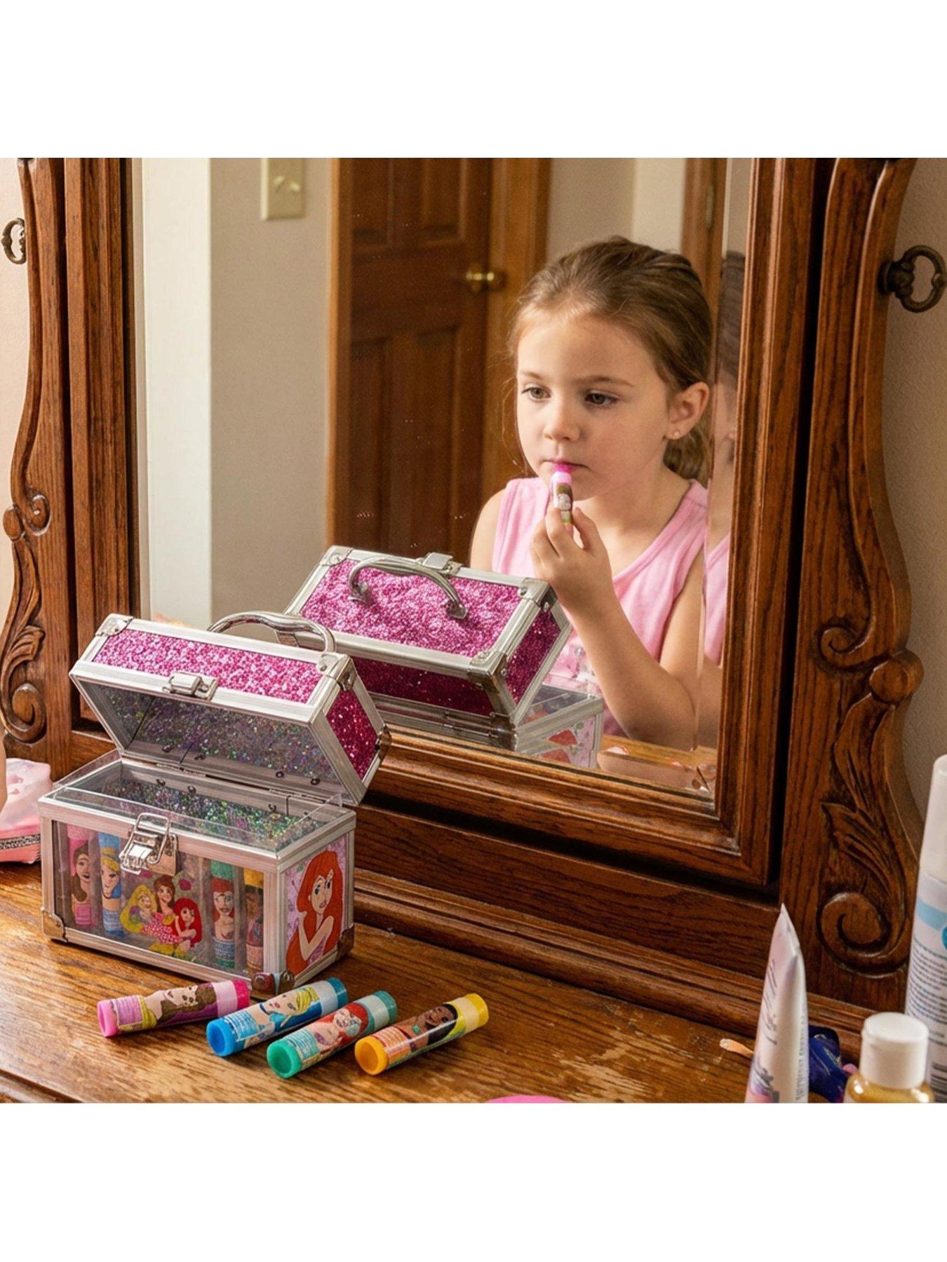 Image 6 of 6 of Disney Princess 4-Piece Lip Balm Set with Mini Train Case