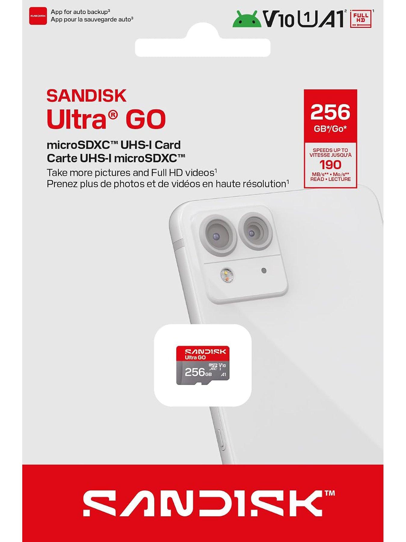 Image 3 of 4 of SanDisk SanDisk Ultra microSDXC 256GB + SD Adapter